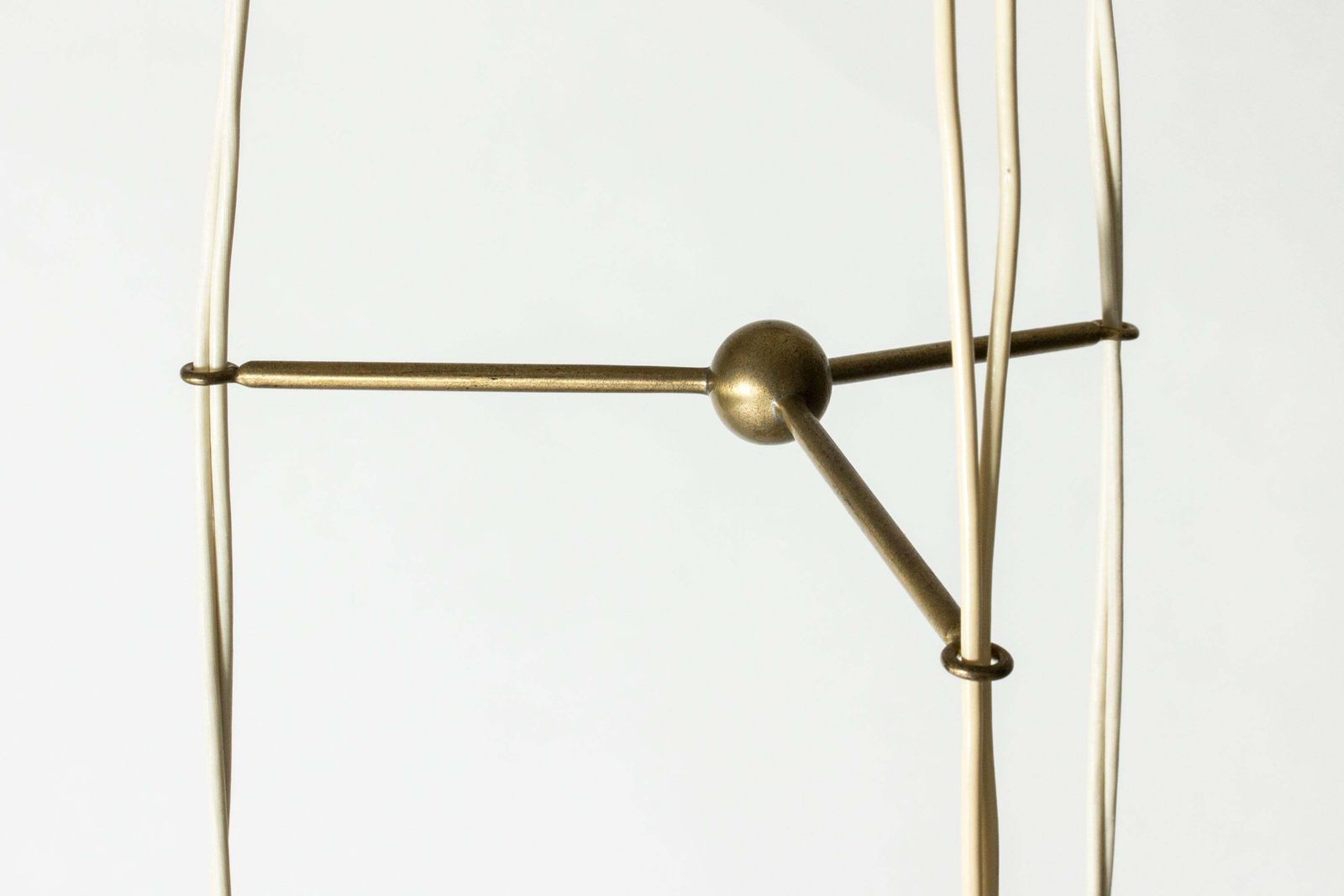 Modernistische hanglamp van Hans Bergström, Ateljé Lyktan, Zweden, jaren 1950 photo buy