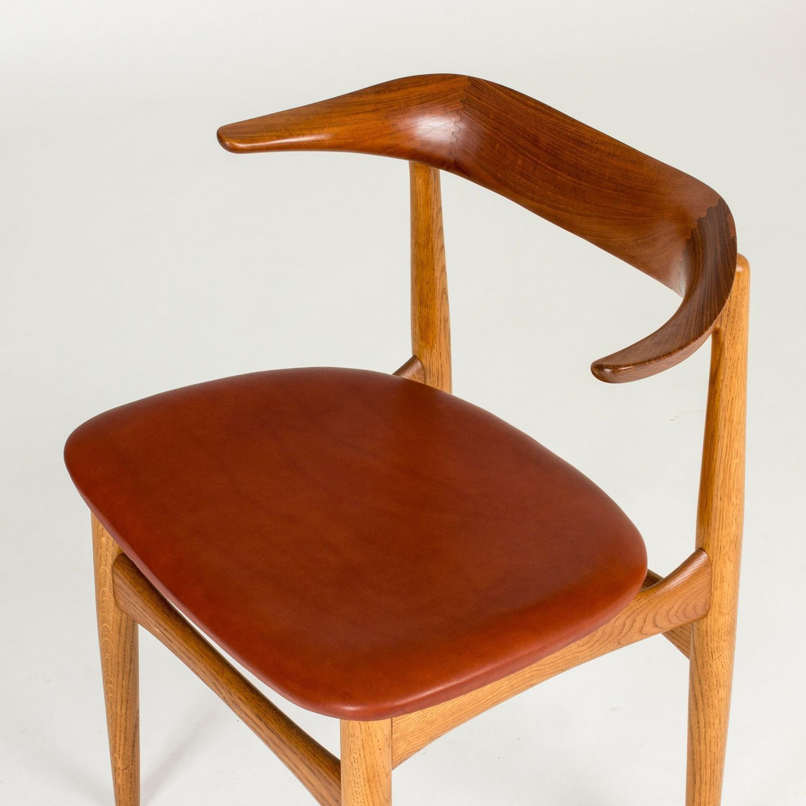 12 chaises de salle à manger « Cowhorn » par Knud Færch pour Slagelse Møbelværk, Danemark, années 1950 photo buy
