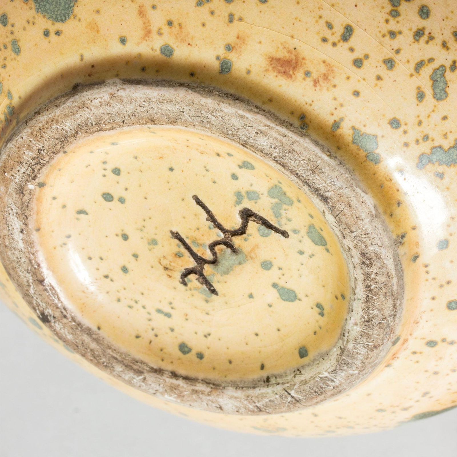 Scandinavian Modern faience pot van Hans Hedberg, Biot, Frankrijk photo buy