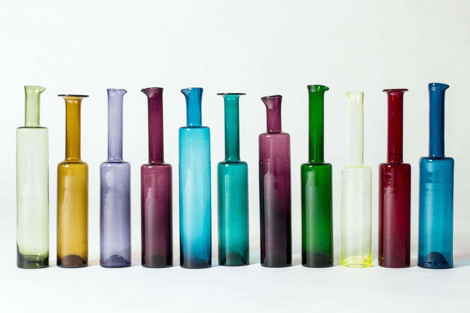 Midcentury Modern Glass Vessels By Nanny Still, Finland, 1950s, Set Of 11 photo furniture