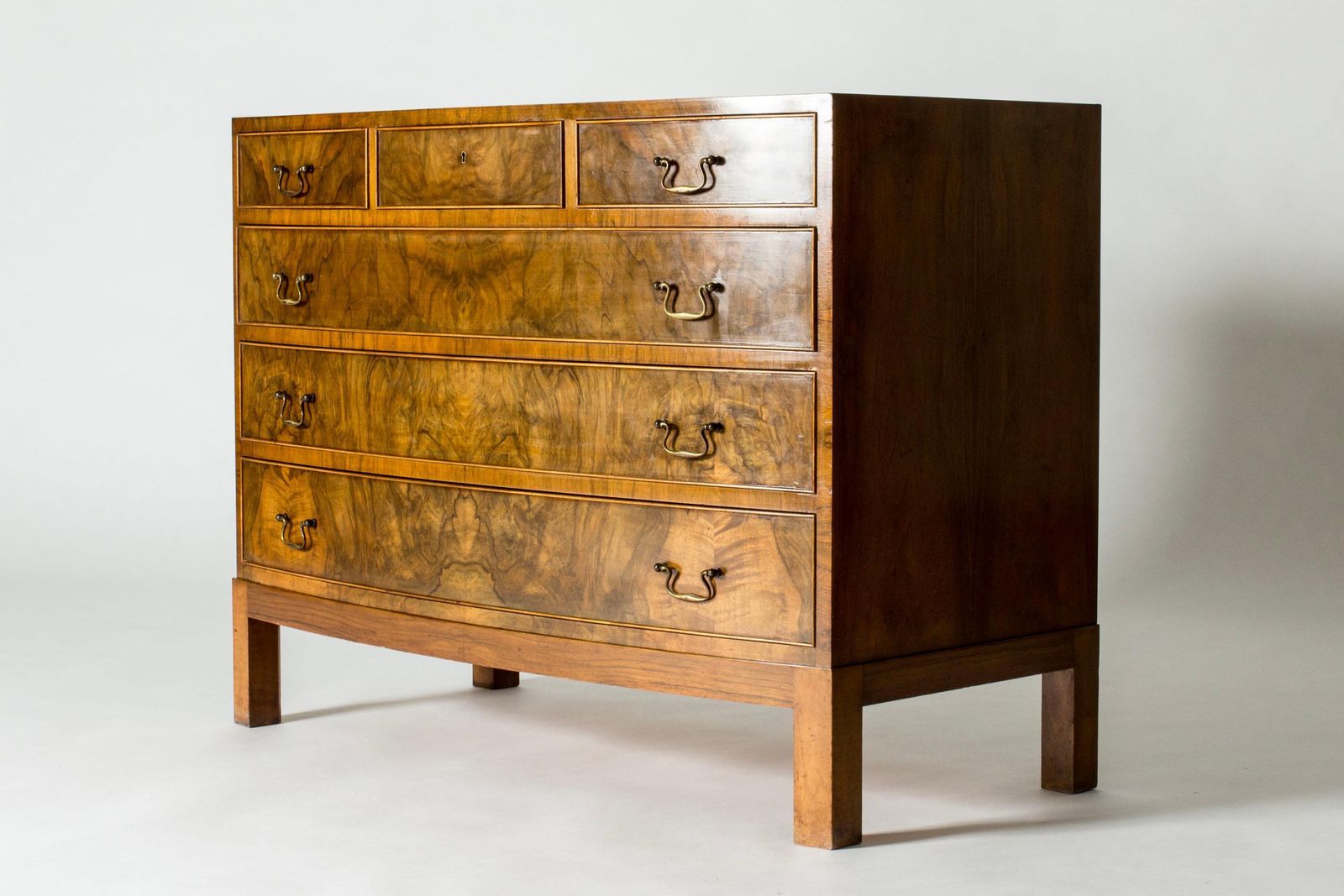 Midcentury Chest Of Drawers By Ole Wanscher, A. J. Iversen, Denmark, 1940s photo buy