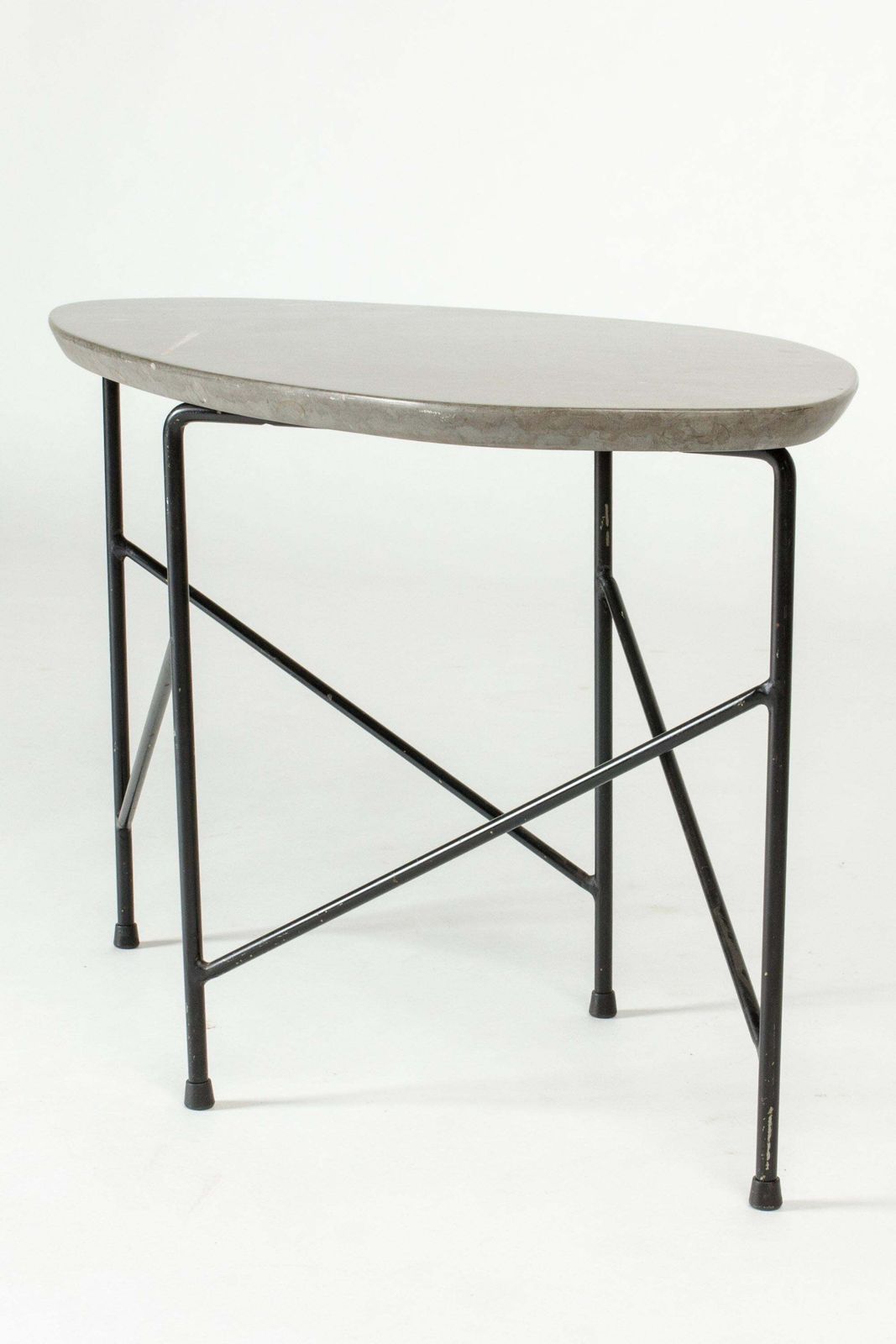 Midcentury Modernist Side Table By Sven Sahlberg, Fröseke, Sweden, 1950s photo Furniture