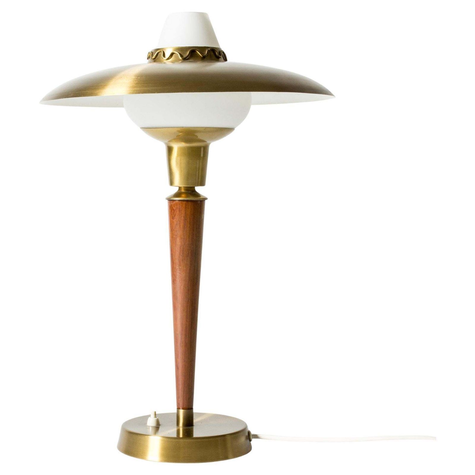 Scandinavische mid-century tafellamp van Hans Agne Jakobsson, Zweden, ca. jaren 1950