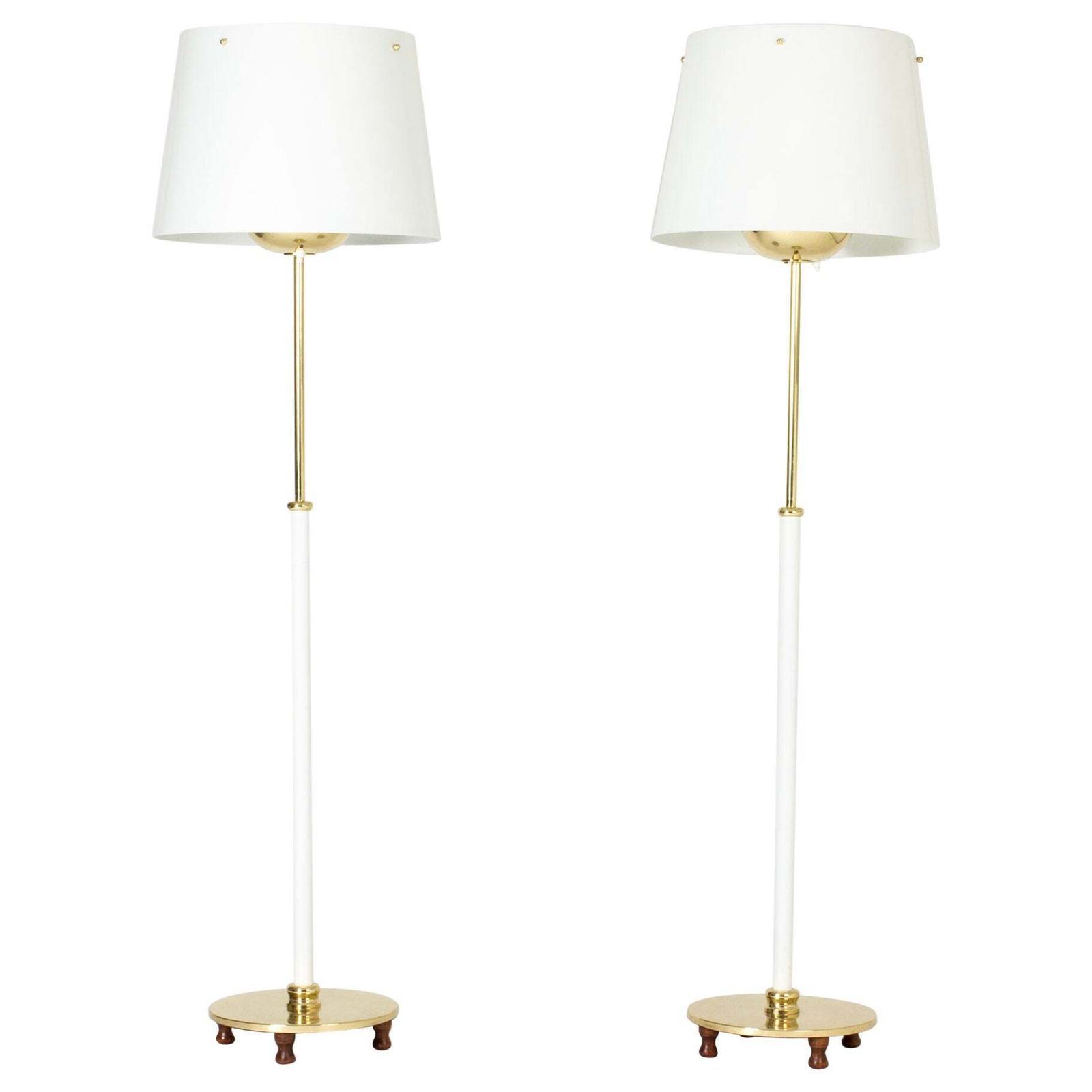 Scandinavian Modern vloerlampen, Josef Frank, Svenskt Tenn, Zweden, jaren 1950