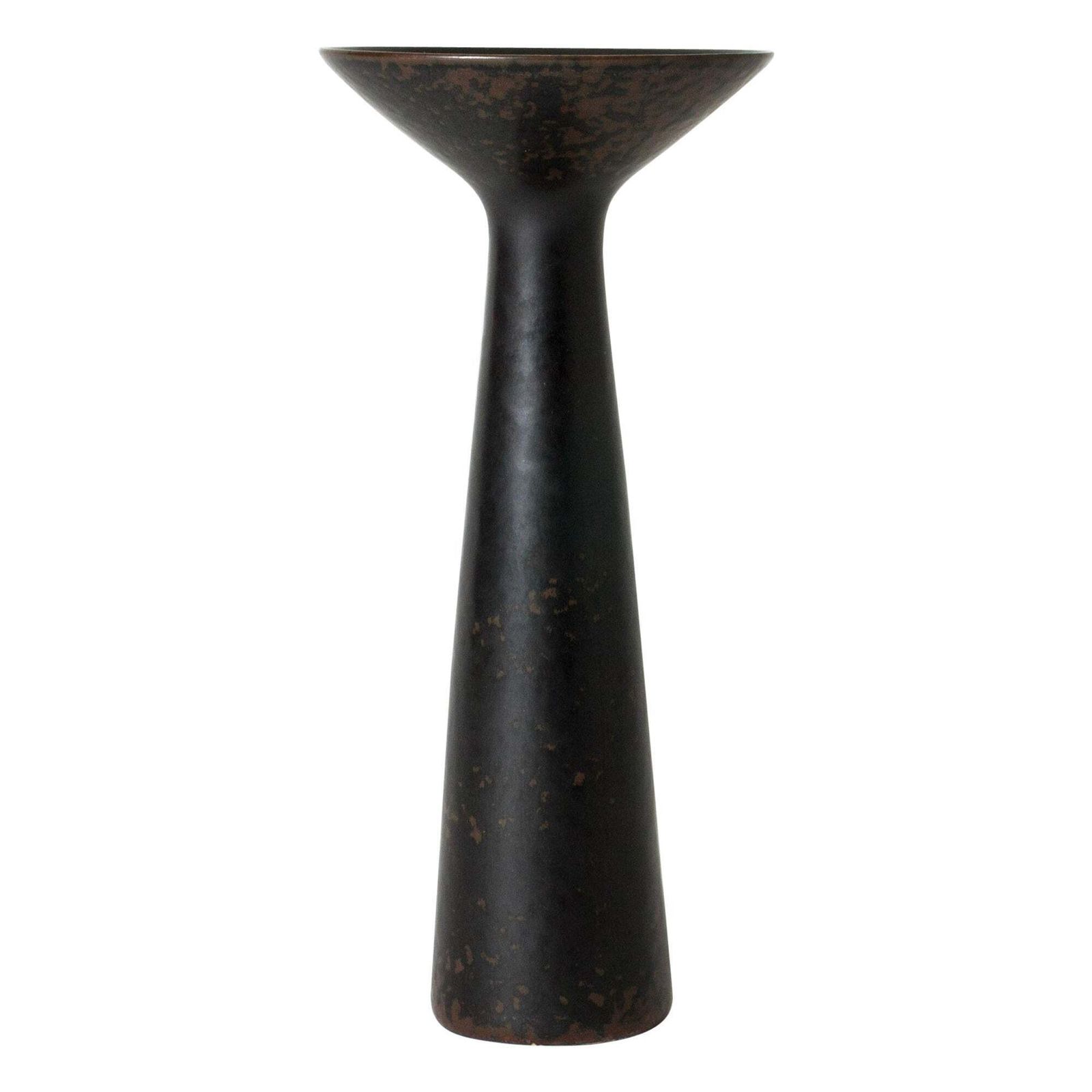 Vase en grès par Carl-Harry Stålhane, Rörstrand, Suède, années 1950