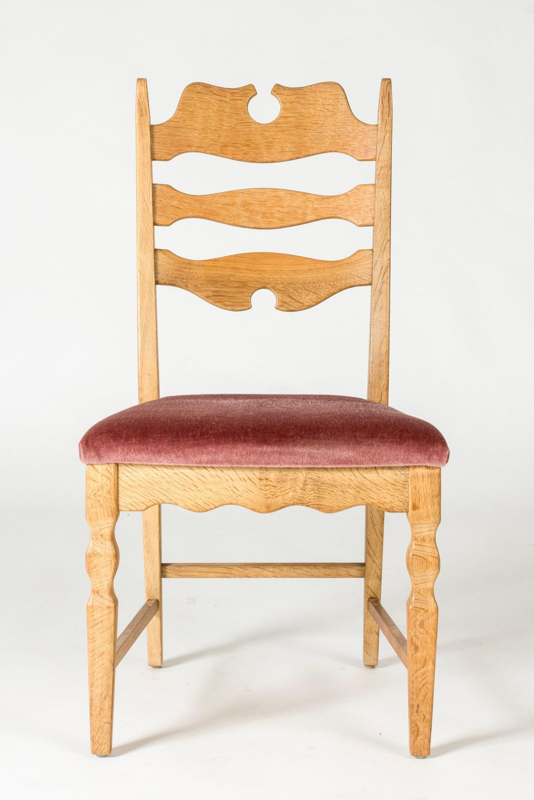Mid-century eetkamerstoelen van Henning Kjærnulf, Denemarken, jaren 1960, set van zes photo buy