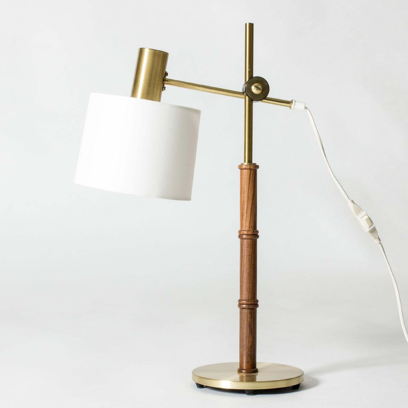 Lampe de table vintage mid-century, Falkenbergs Belysning, Suède, années 1960 photo furniture