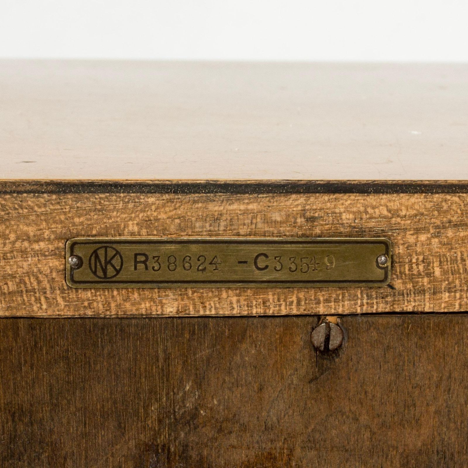 Functionalist Entryway Bench By Axel Einar Hjorth, Nk, Sweden, 1930s photo vintage