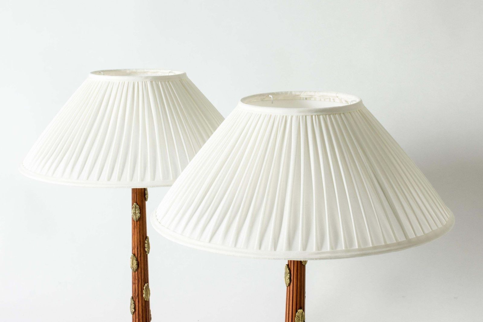 Zeldzame modernistische tafellampen van Hans Bergström, Ateljé Lyktan, Zweden, jaren 1950 photo for sale