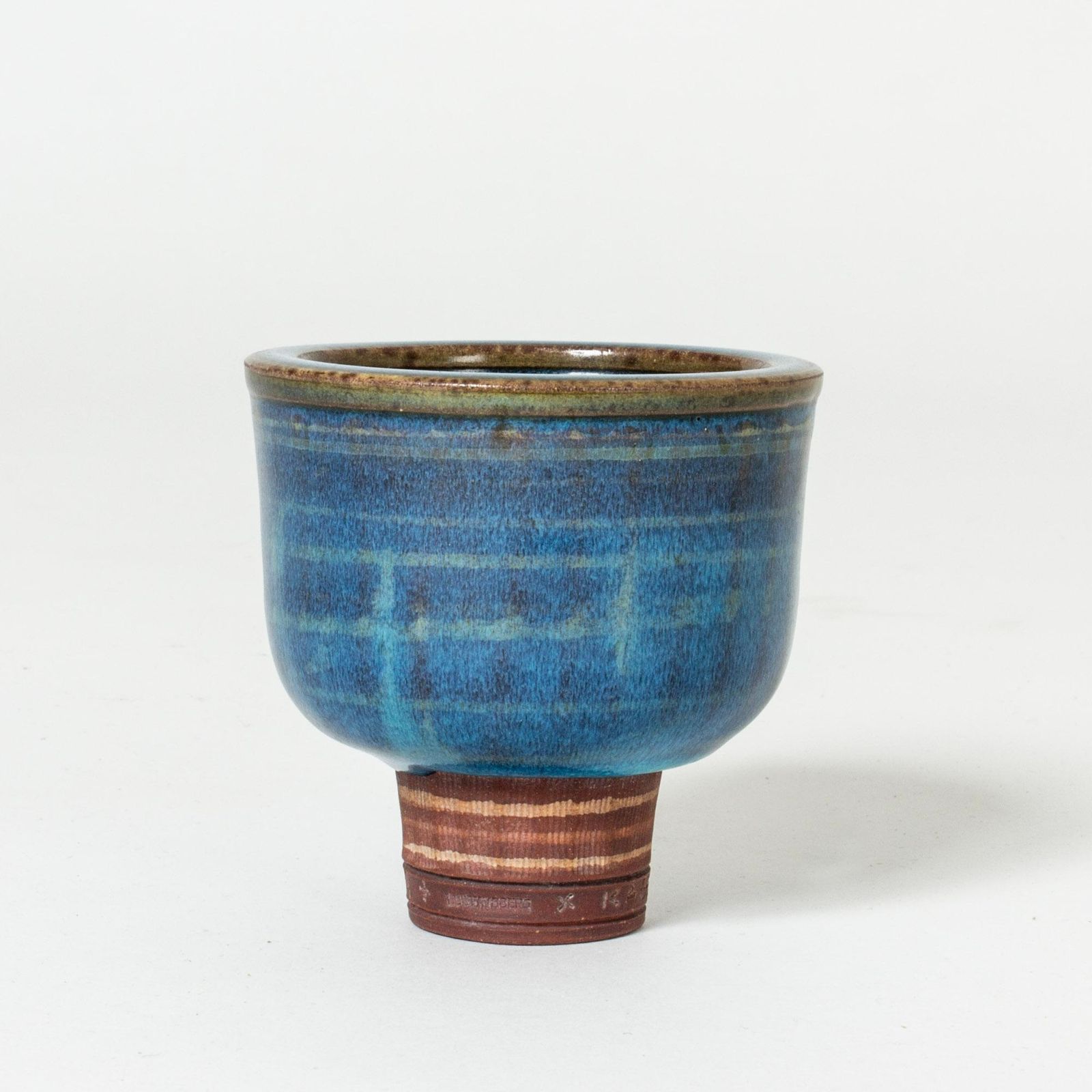 Stoneware "Farsta" Vase By Wilhelm Kåge, Gustavsberg, Sweden, 1940s photo furniture
