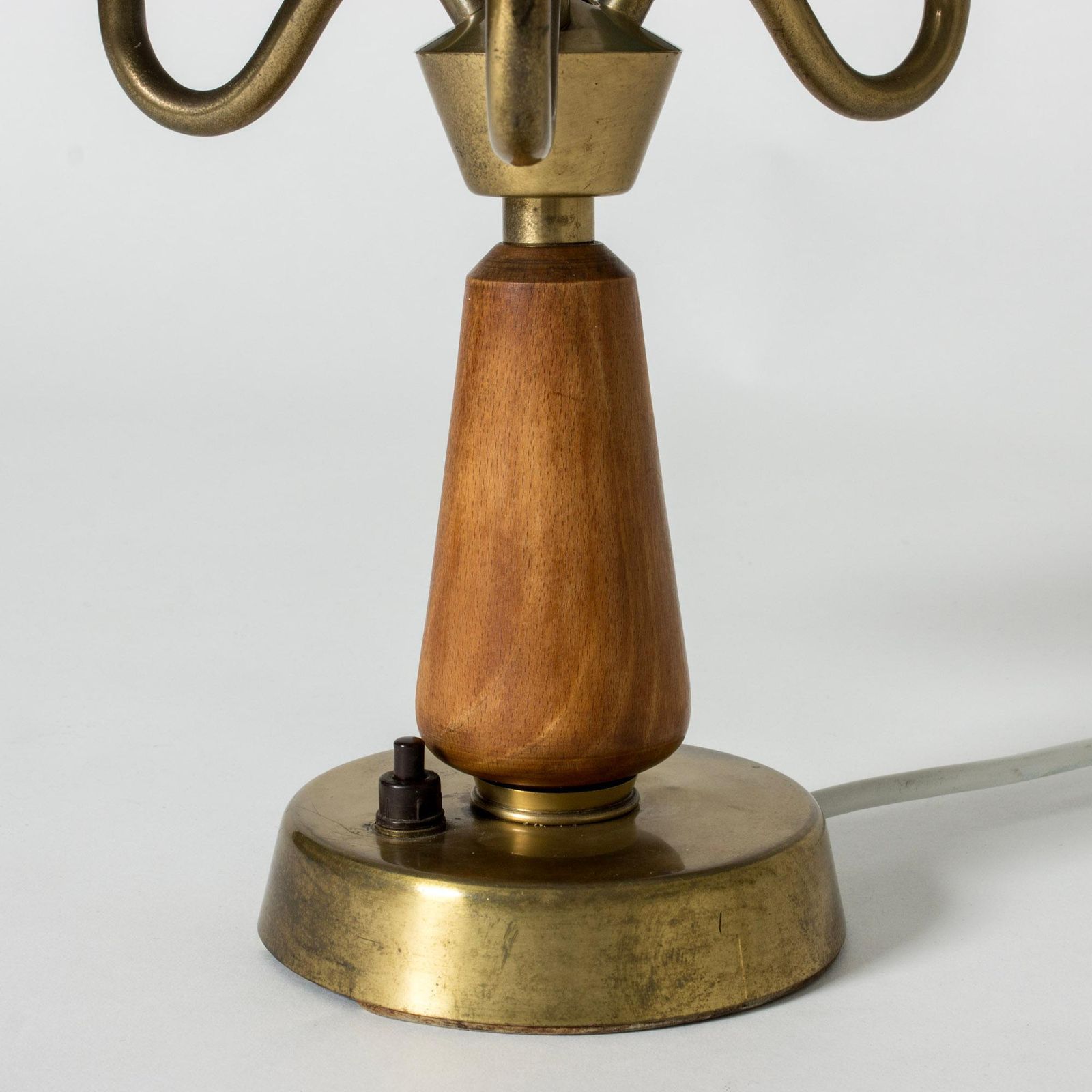Mid-century Scandinavian tafellampen van Asea, Zweden, ca. jaren 1950 photo vinterior