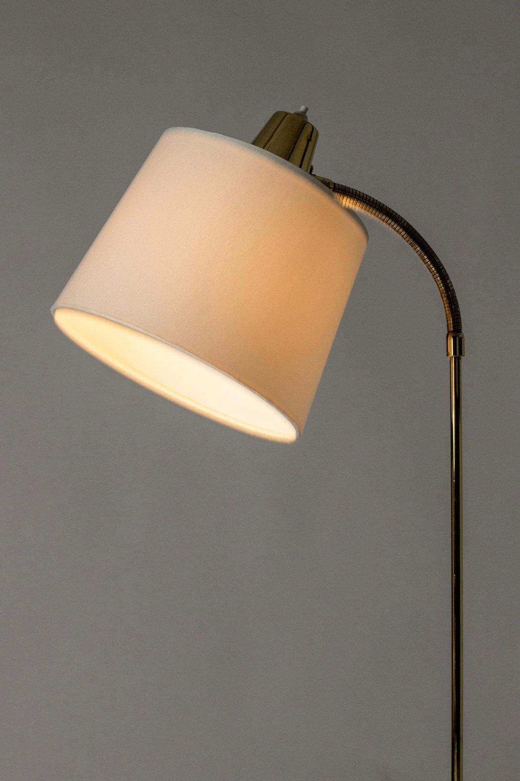 Midcentury Modern Brass Floor Lamp, Sweden, 1950s photo Lighting