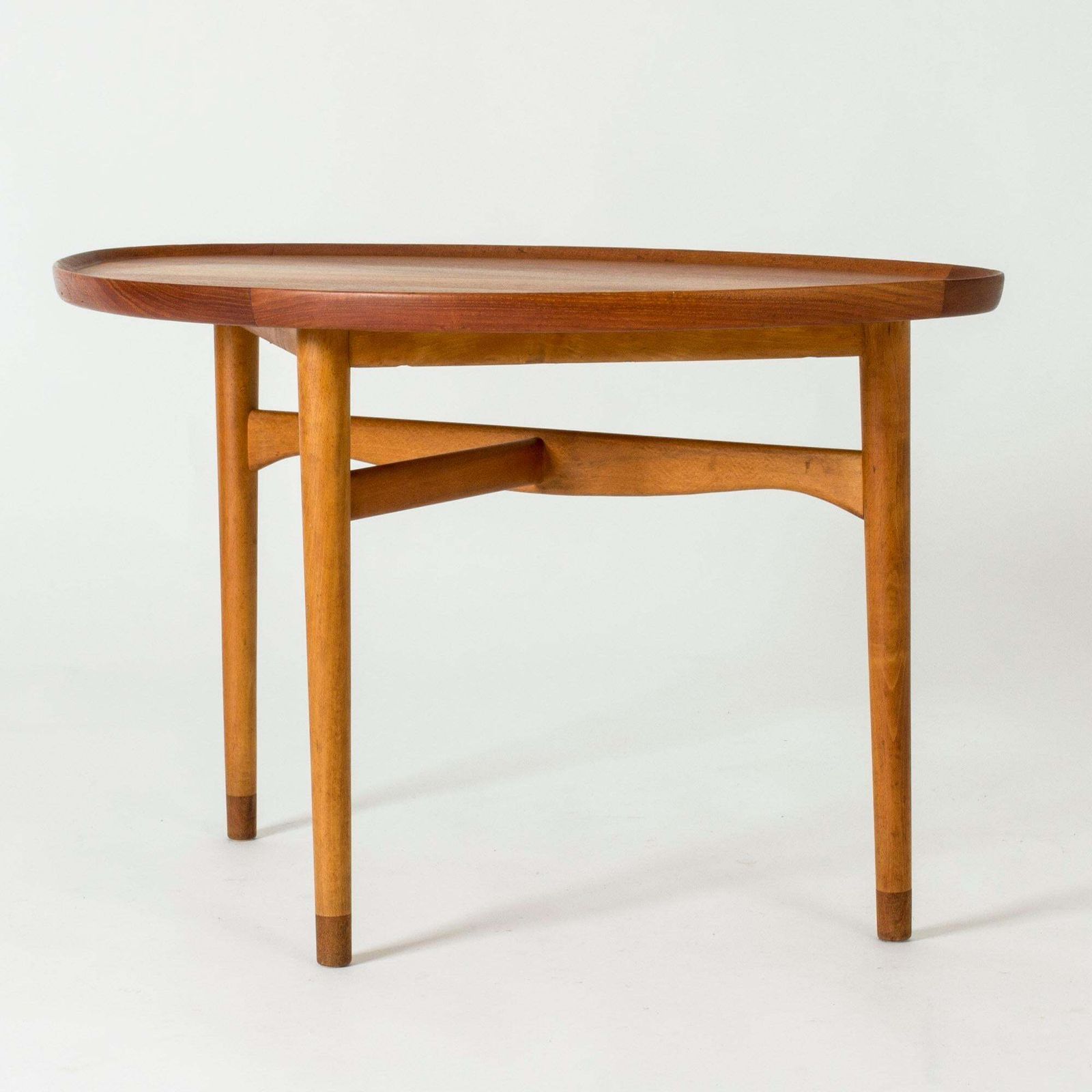 Vintage "Eye" Coffee Table By Finn Juhl, Carl Brørup, Denmark, 1950s photo vinterior