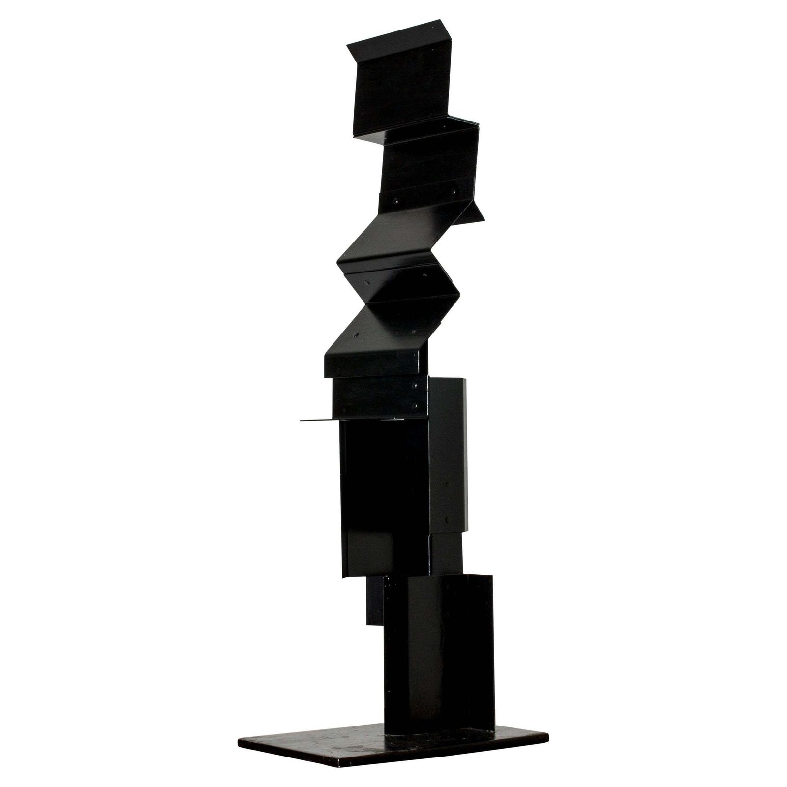 Sculpture concrétiste « P16 » par Lars Erik Falk, Suède, 1969