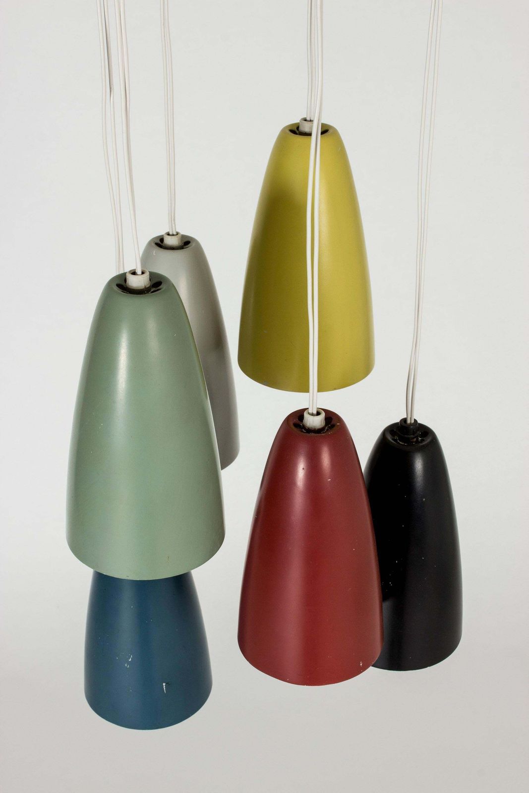 Midcentury Ceiling Light By Hans Bergström, Swedish Design, 1950s photo Lighting