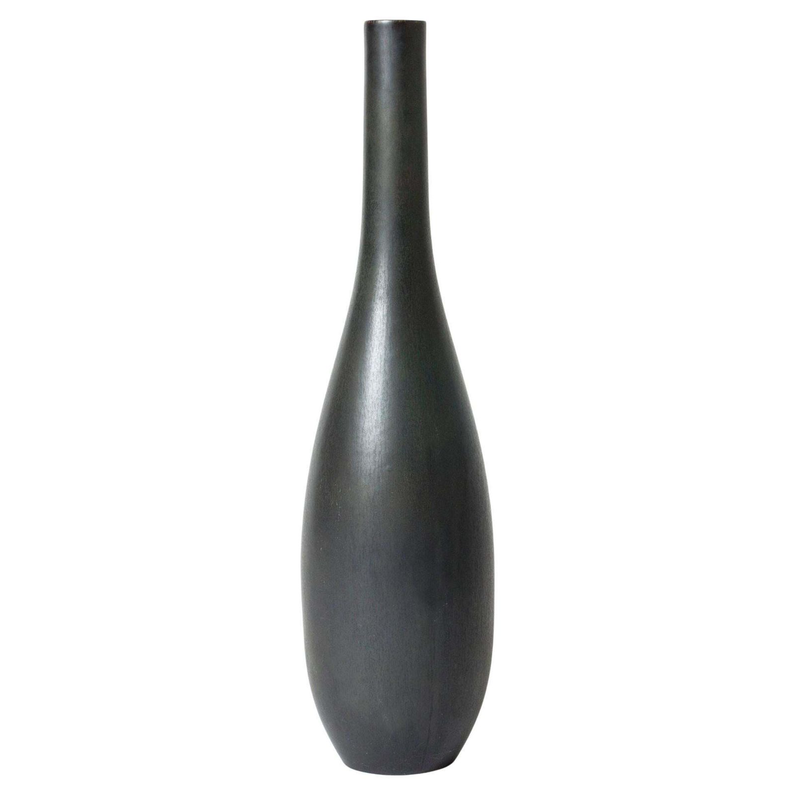 Stoneware vaas van Carl-Harry Stålhane, Rörstrand, Zweden, jaren 1950