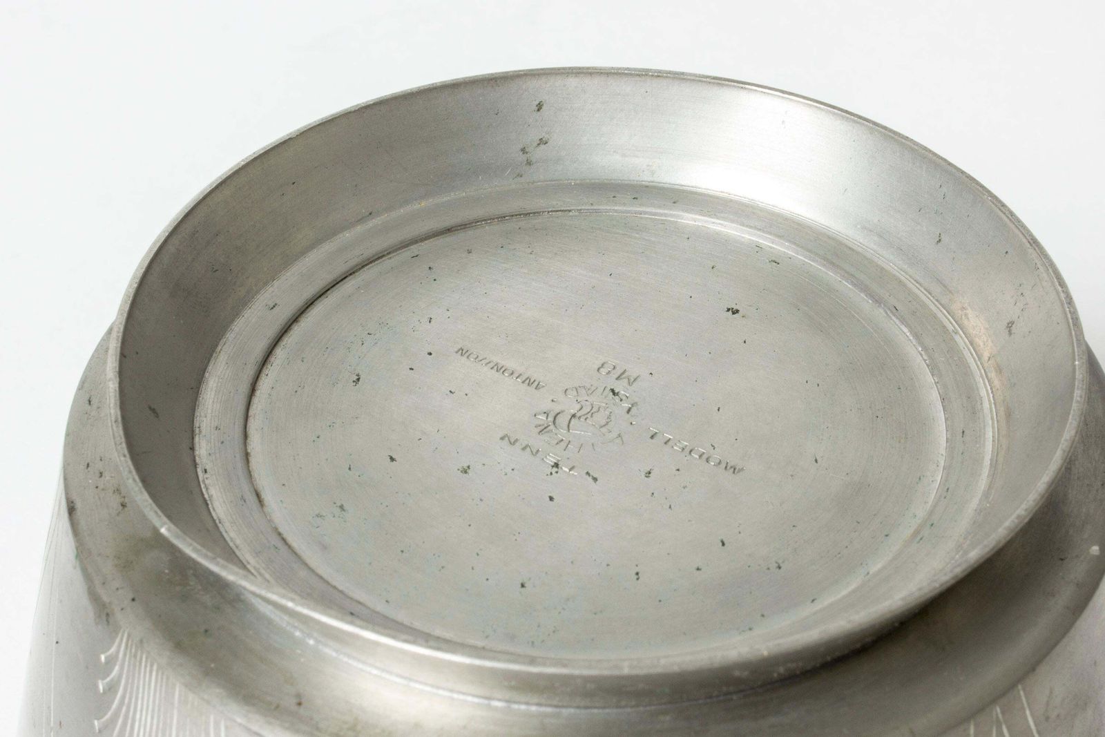 Pewter Jar From Oscar Antonsson, Sweden, 1938 photo vinterior