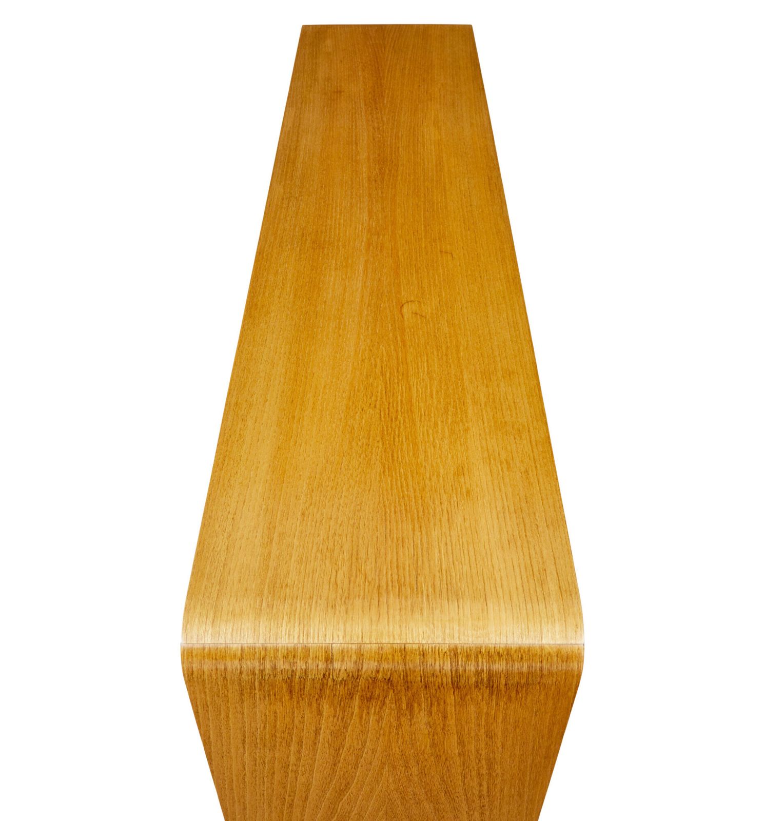 Scandinavian Mid Century Elm And Burr Low Open Bookcase By Bodafors photo for sale
