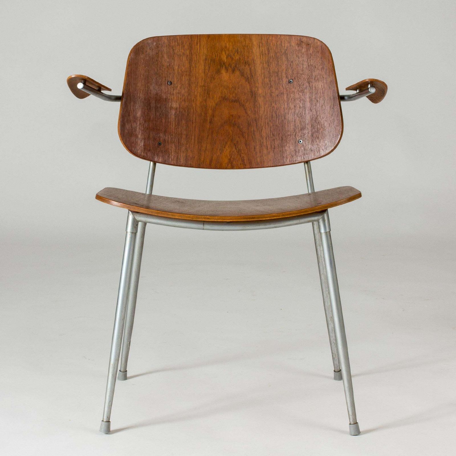 Set van tien eetkamerstoelen van Børge Mogensen, Denemarken, jaren 1960 photo vinterior