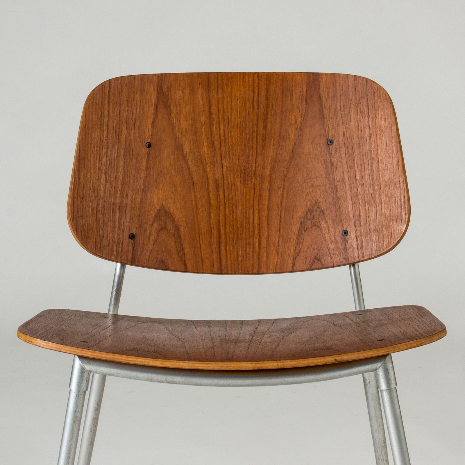 Set van tien eetkamerstoelen van Børge Mogensen, Denemarken, jaren 1960 photo vintage