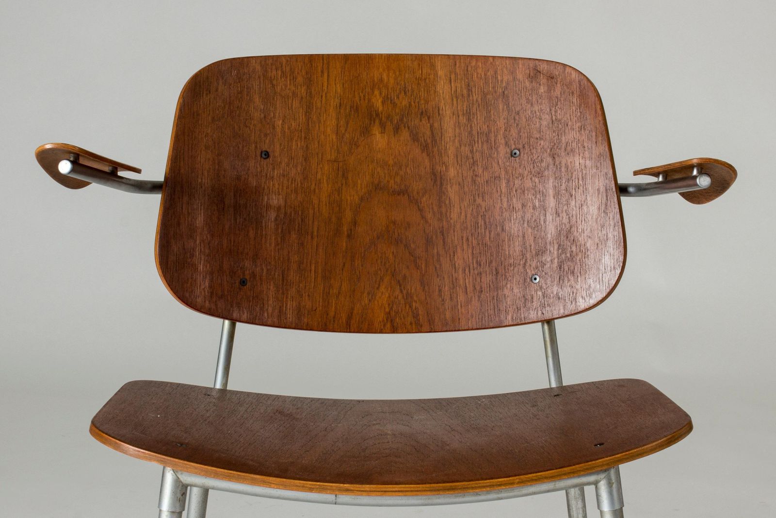 photo furniture Set van tien eetkamerstoelen van Børge Mogensen, Denemarken, jaren 1960