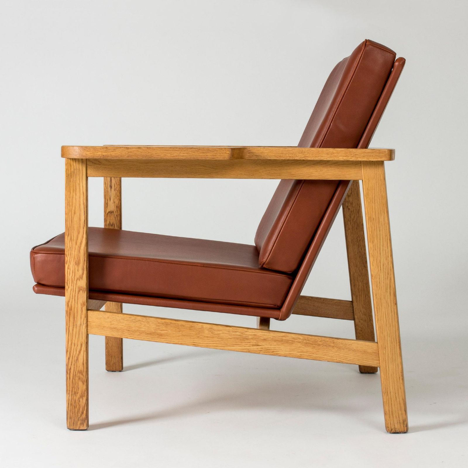 Paar loungestoelen van Carl Axel Acking voor Nordiska Kompaniet, Zweden, jaren 1950 photo buy