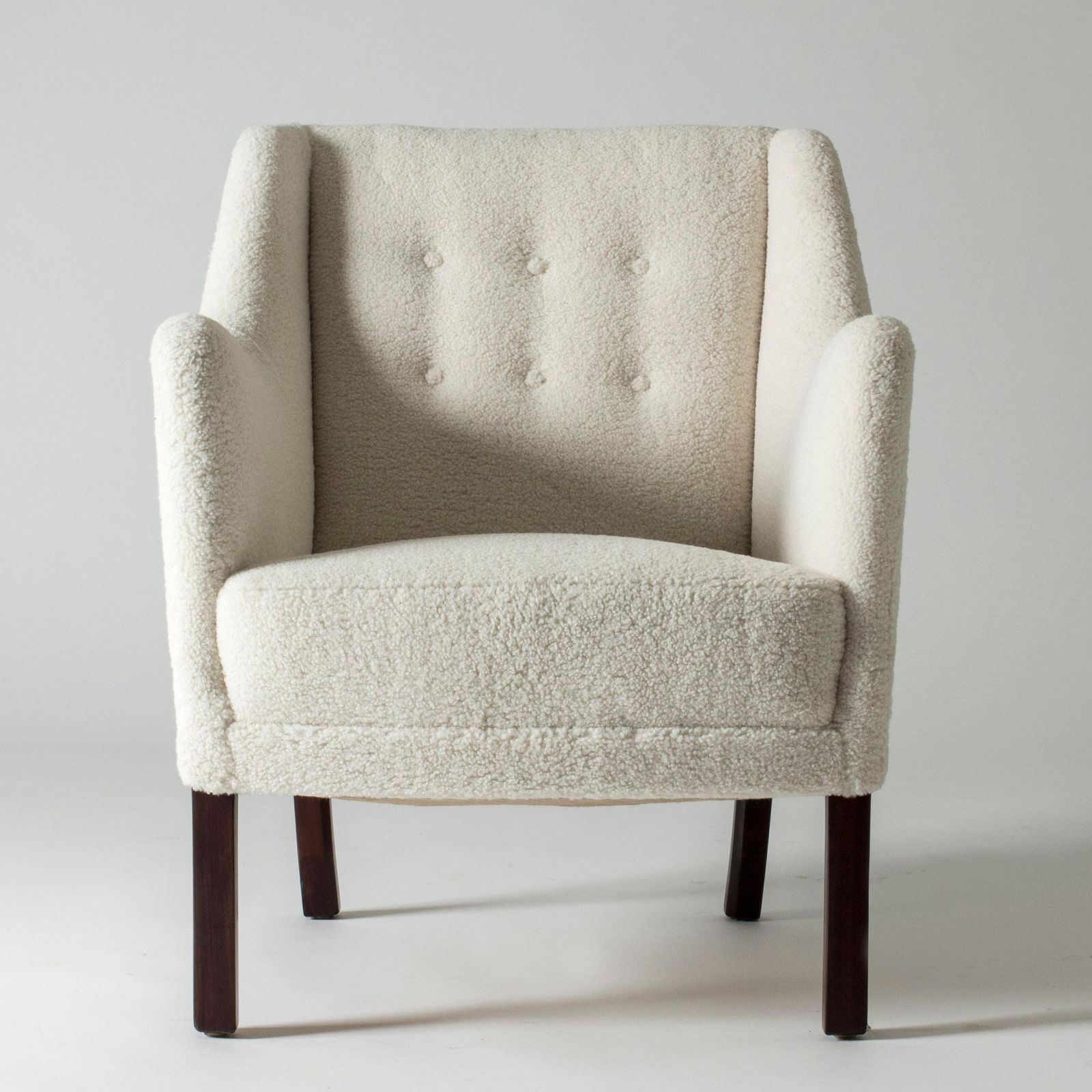 Paire de fauteuils de salon par Einar Larsen photo 9648.0