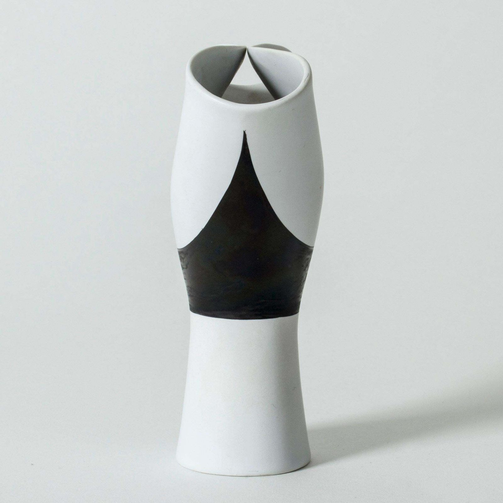 Veckla Vase By Stig Lindberg, Stoneware, Scandinavian Modern, 1950s photo for sale