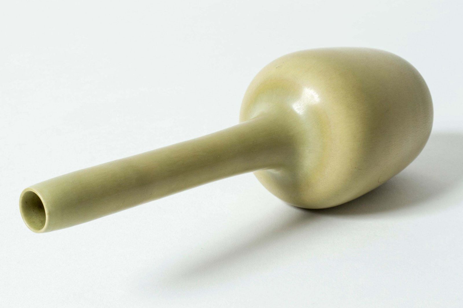 Light Green Stoneware Vase By Berndt Friberg For Gustavsberg, Sweden, 1950s photo Home Decor