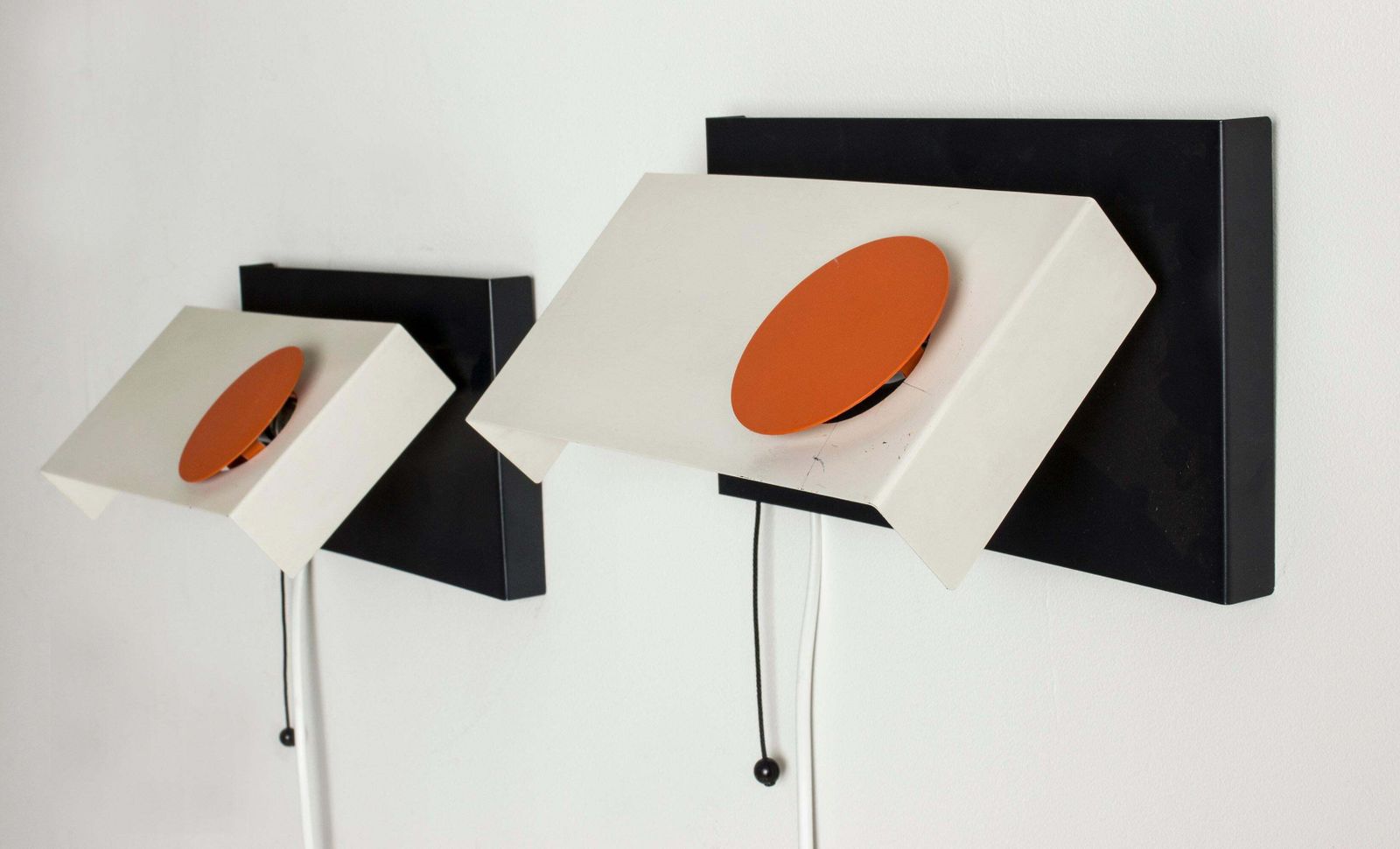 Pair Of Metal Wall Lamps By Svend Aage Holm Sørensen photo 2701.0