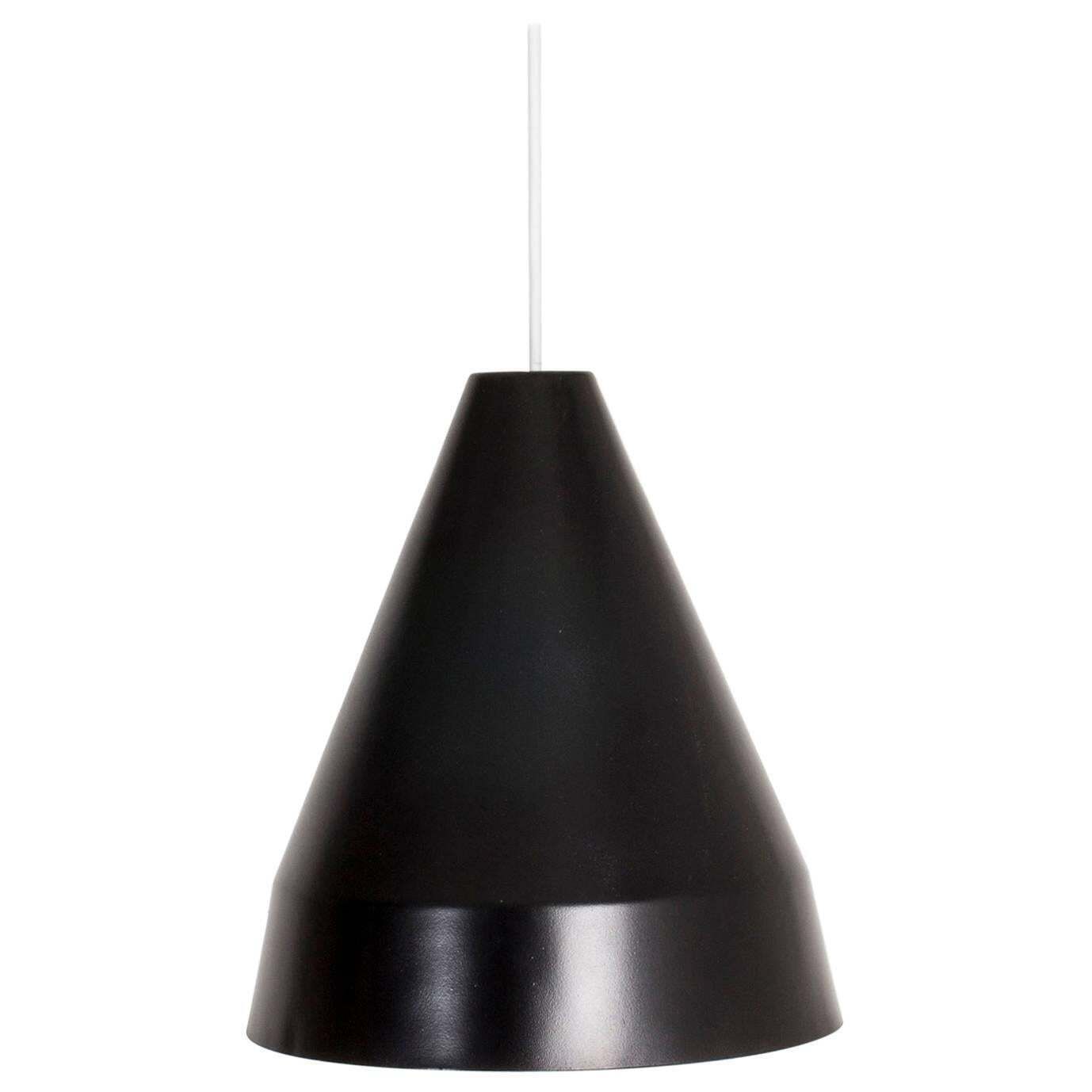 Scandinavian Modern Metal Ceiling Lamp By Alf Svensson, Sweden, 1950s