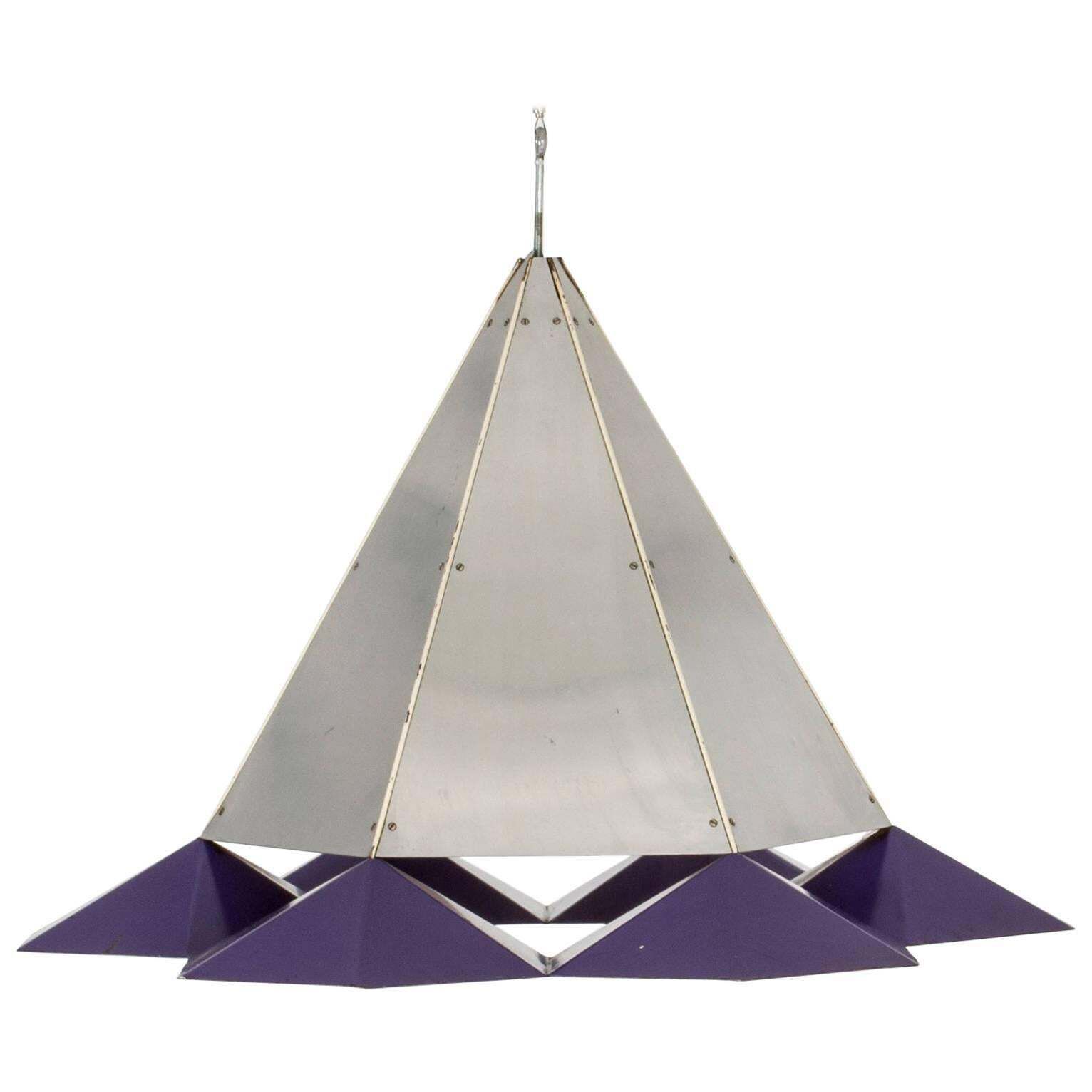 Lampe à suspension en métal de style Simon Henningsen