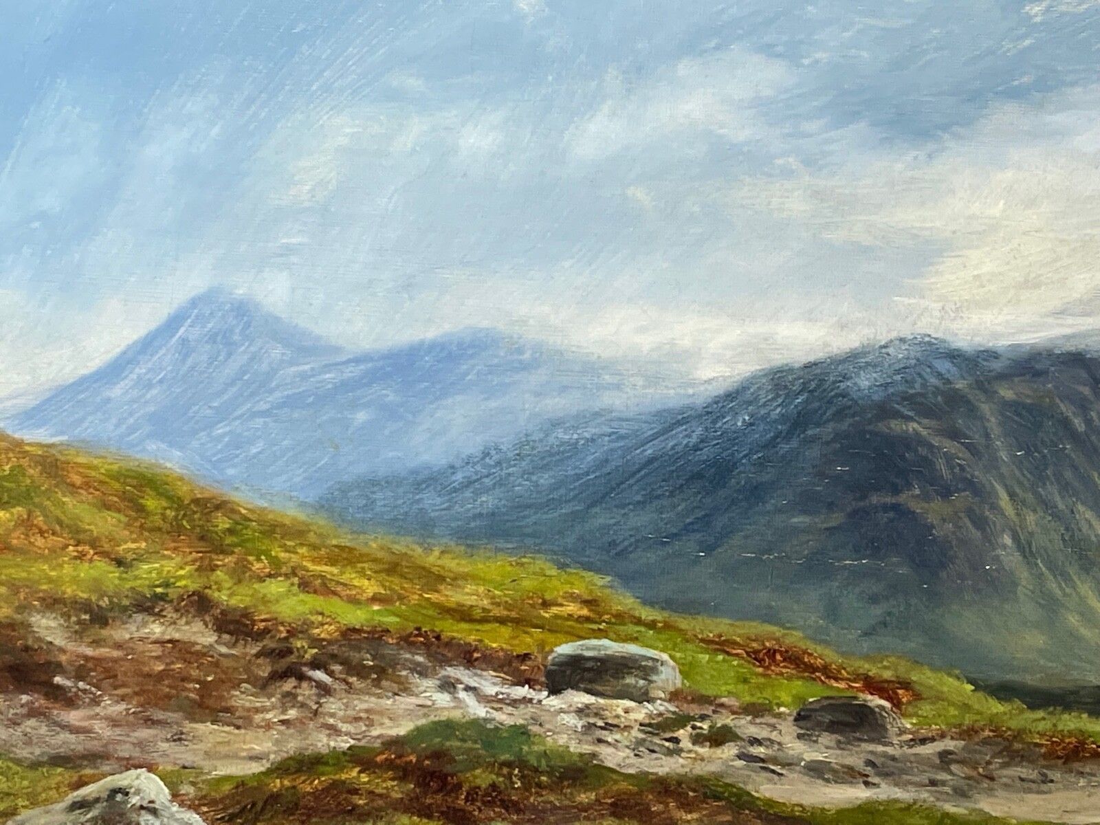 photo buy William Beattie Brown Sgùrr Nan Gillean Skye Victorian Scottish Oil Painting