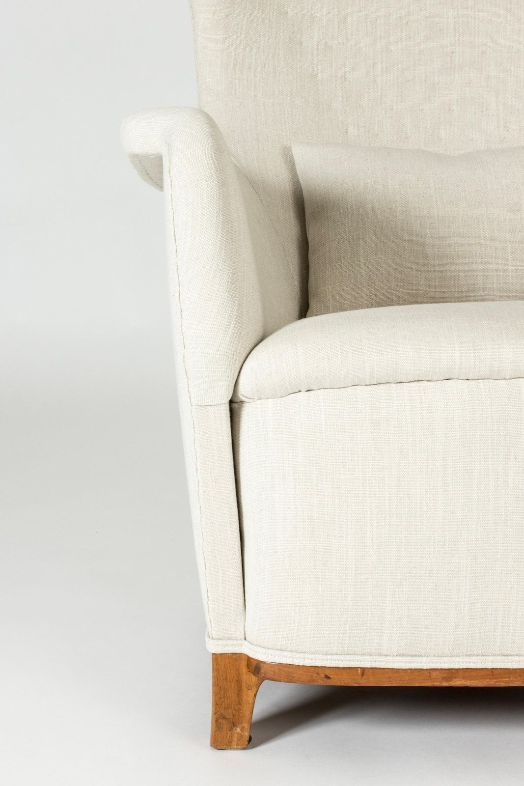 Scandinavische mid-century loungestoel, Carl Axel Acking, Zweden, jaren 1940 photo Meubels