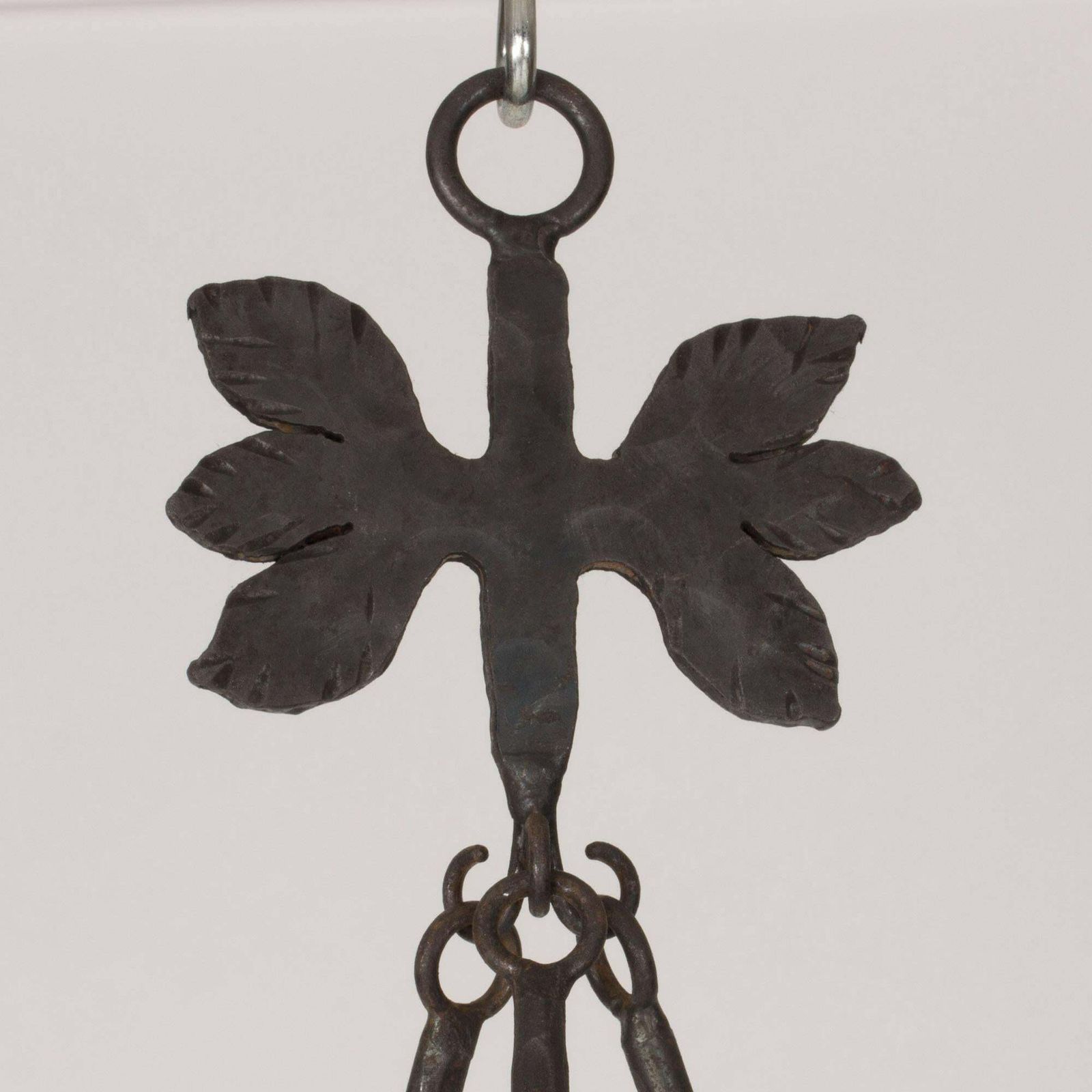 Lustre en fer forgé et verre par Bertil Vallien photo 2781.0