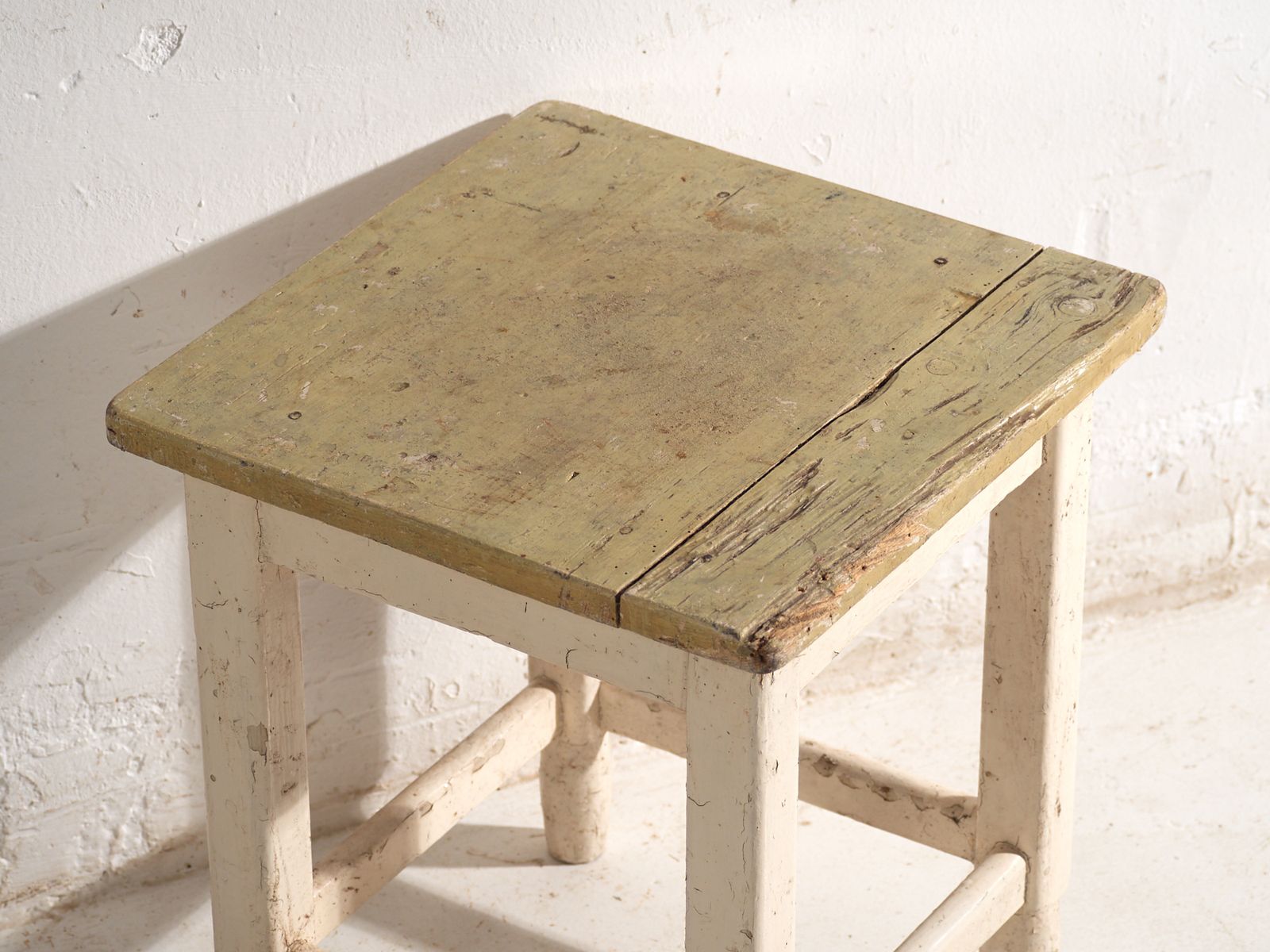 Antique Bedside Tables In Pine Wood – Central Europe, Circa 1940 #9 photo 306.0