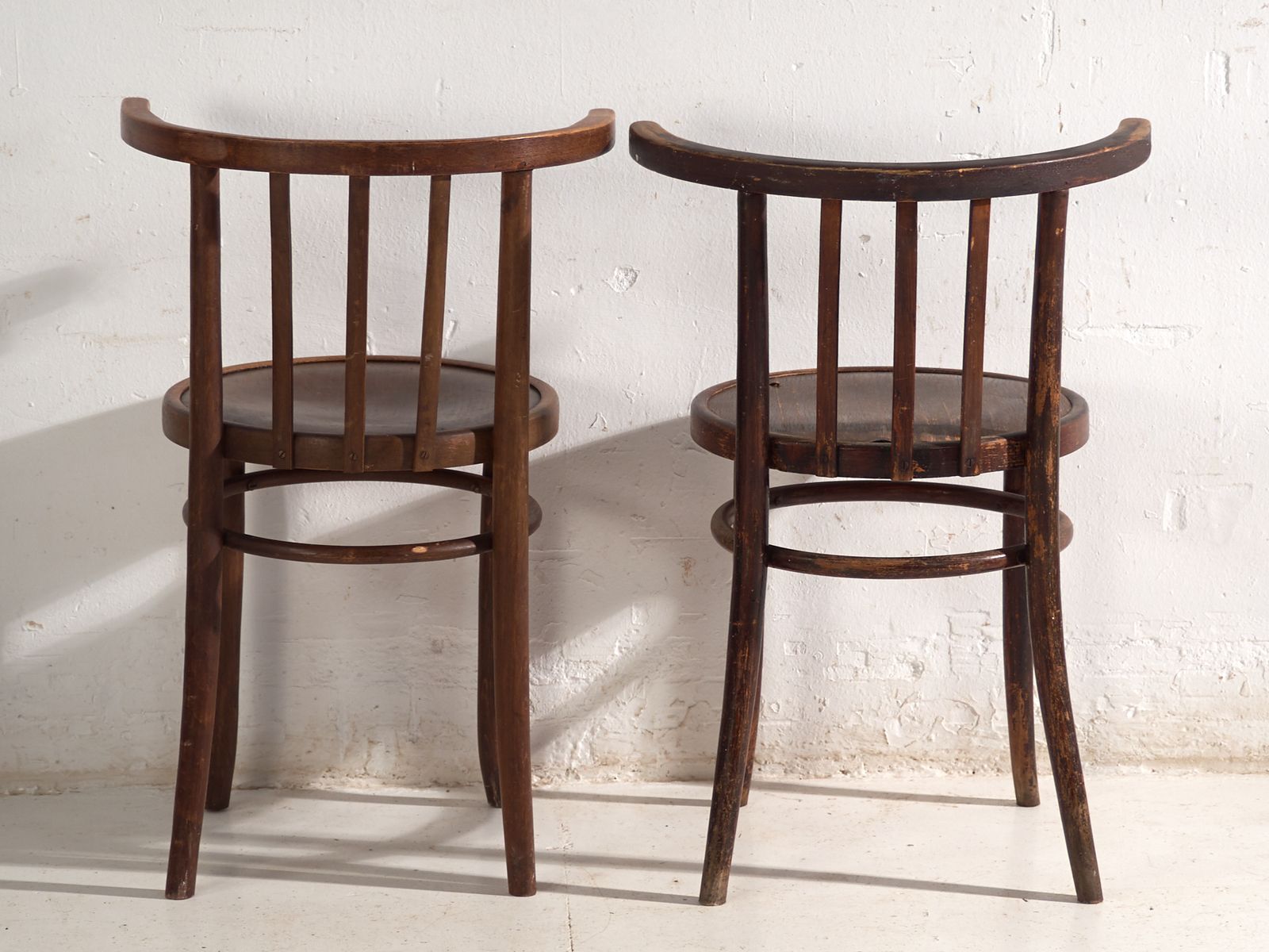 Fauteuils d'époque de style Thonet en bois courbé - Europe centrale, vers 1930 - lot de 2 fauteuils n° 3 photo vinterior