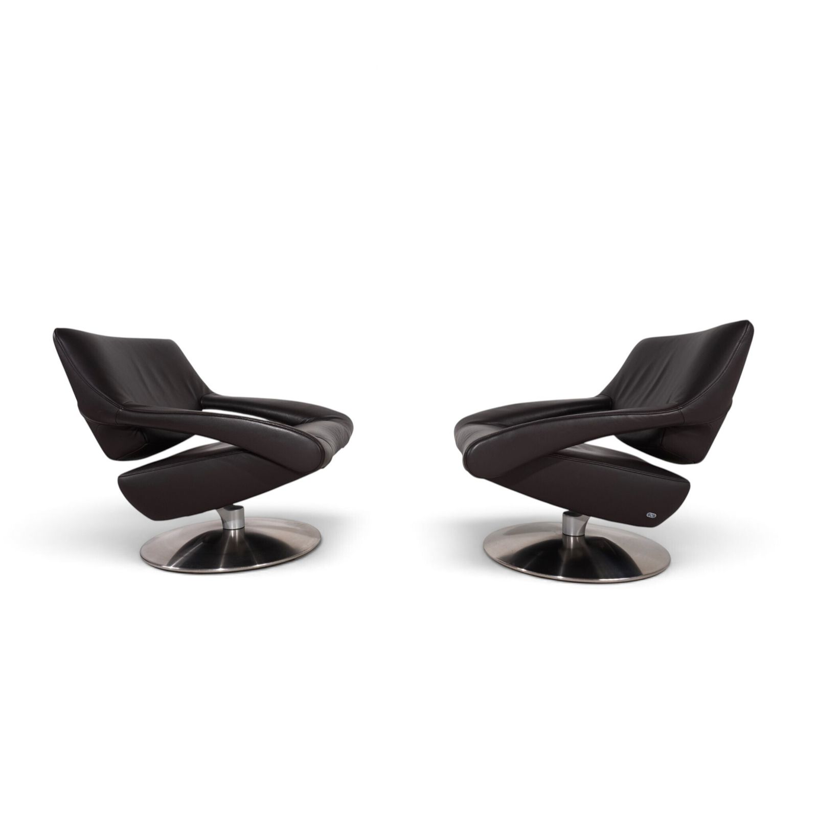 1693.0 De Sede DS-255 Avantgarde Lounge Chair in donkerbruin leer, 2000 photo