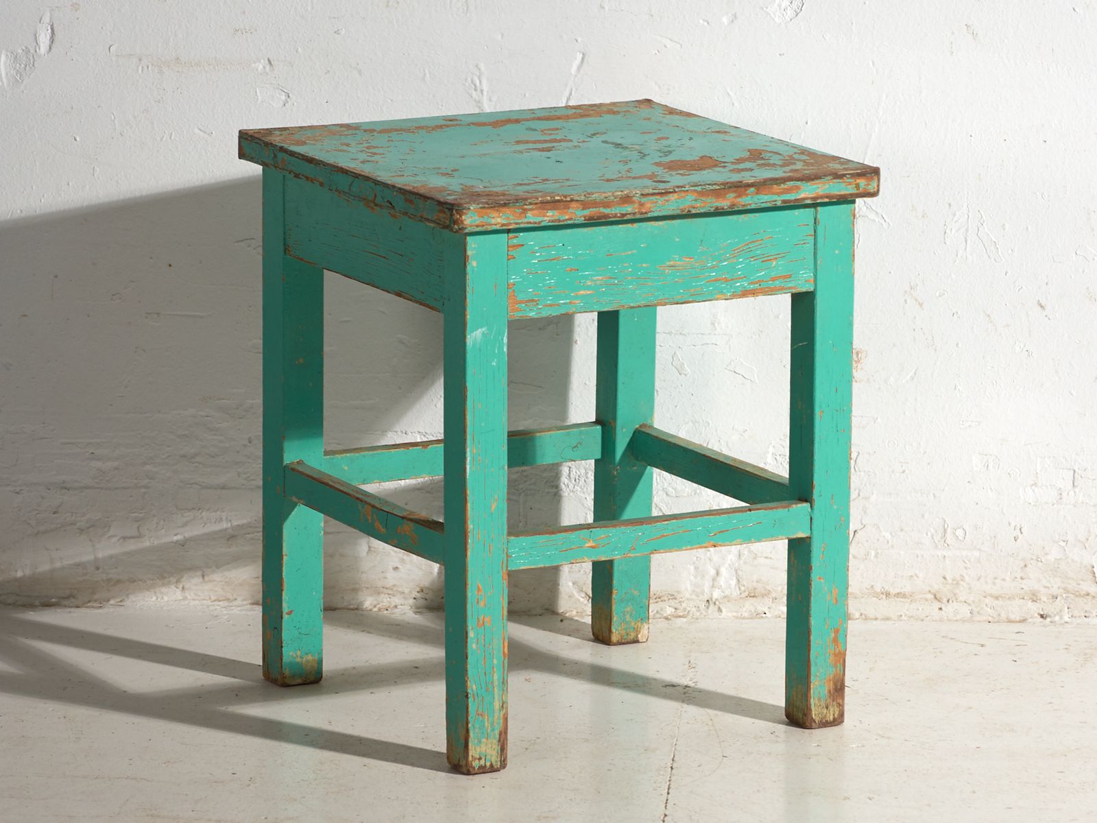 Antique Bedside Tables In Pine Wood – Central Europe, Circa 1940 #14 photo vinterior