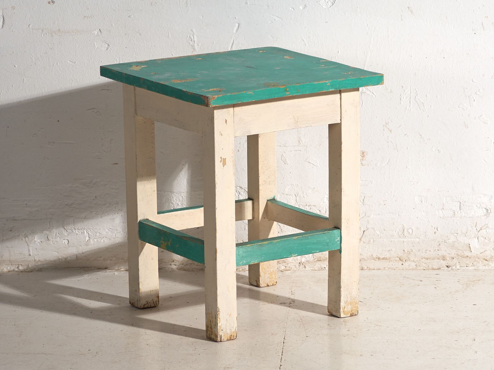 photo furniture Antique Bedside Tables In Pine Wood – Central Europe, Circa 1940 #14
