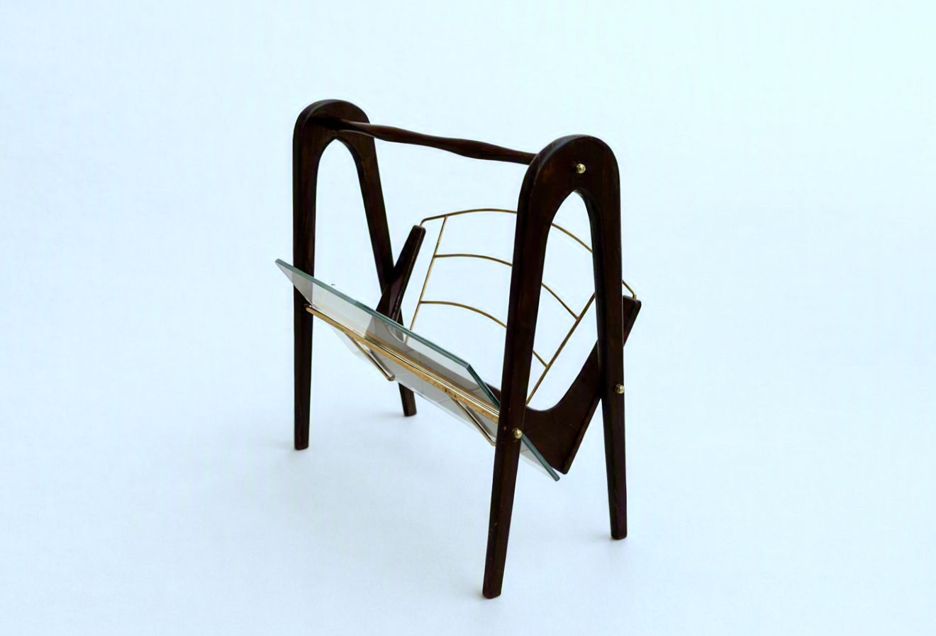 Cesare Lacca   Magazine Rack / Mid Century   Italy '50 photo furniture