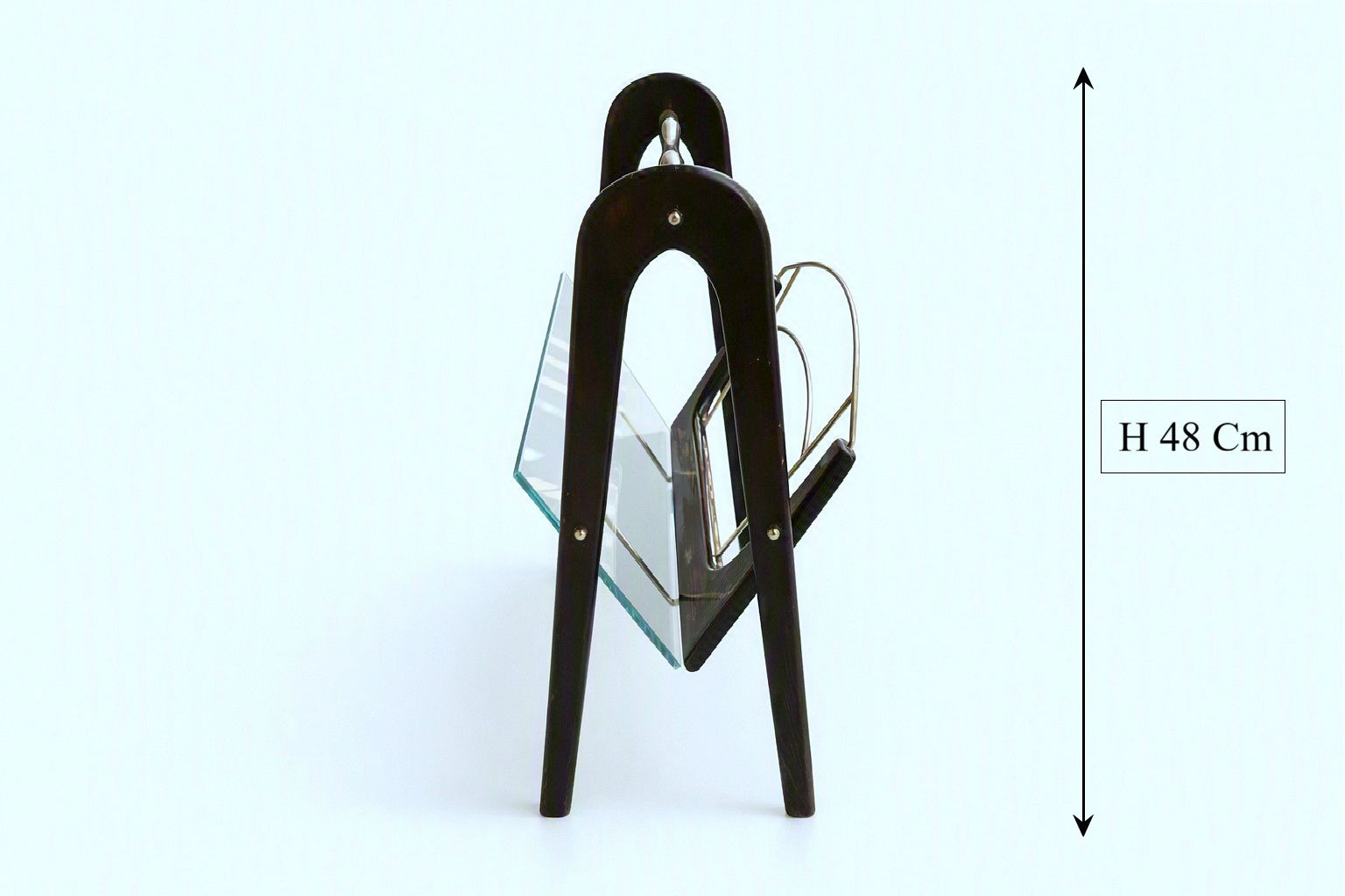 Cesare Lacca - Magazine Rack / Mid Century - Italy '50 photo Woonaccessoires