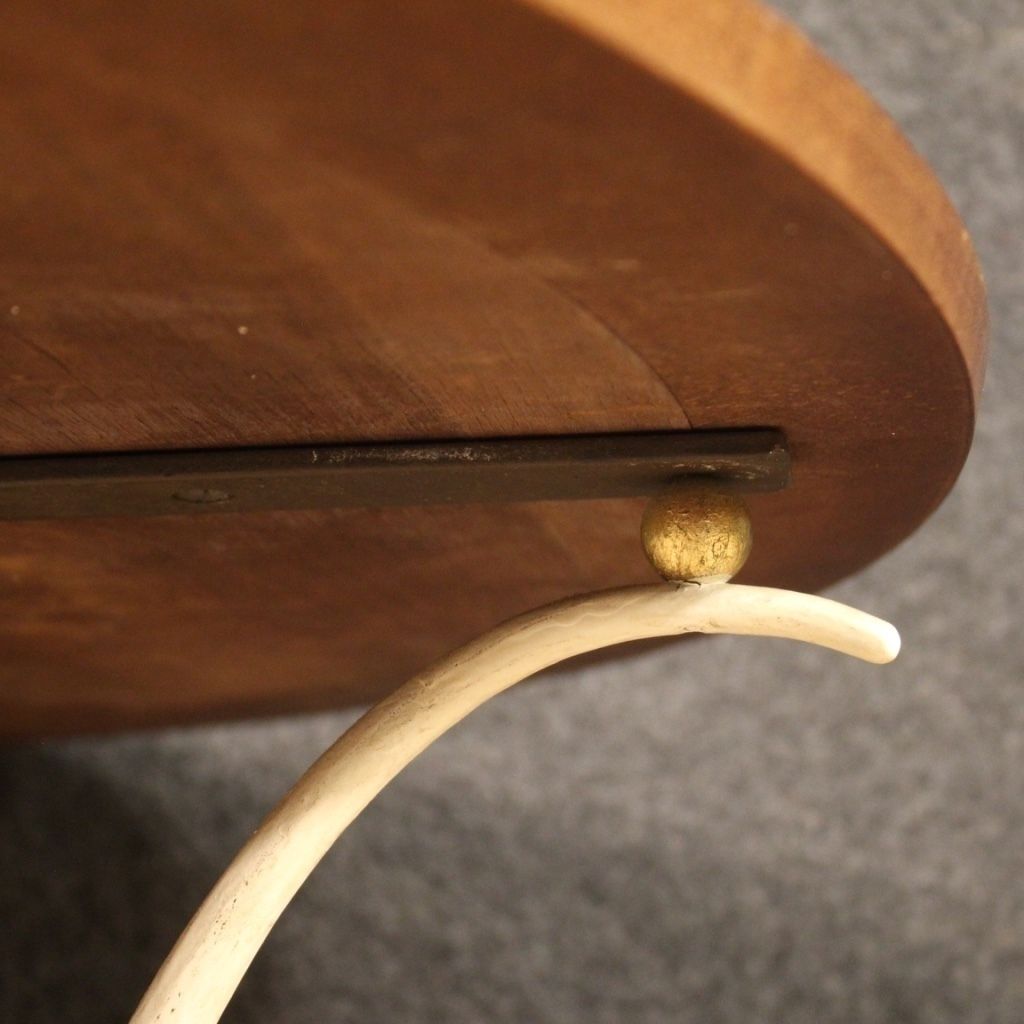 photo for sale Table basse de design français en métal peint
