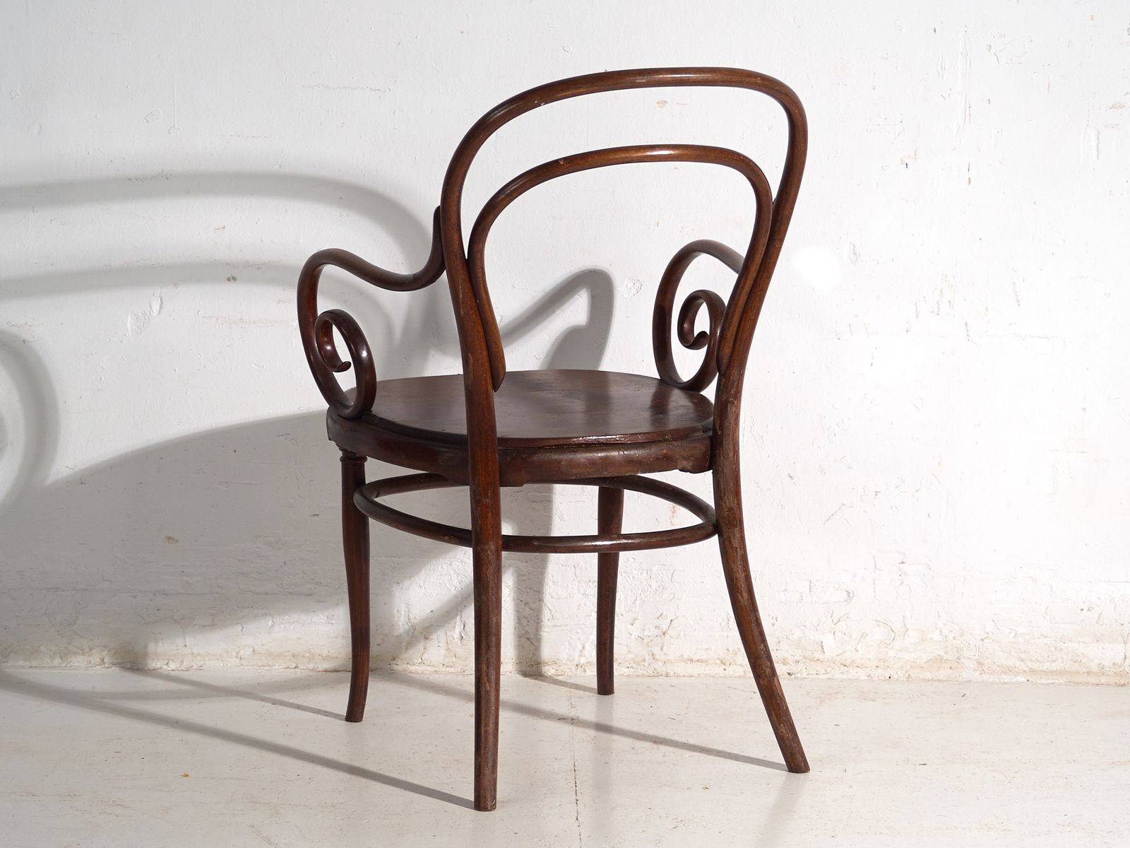 photo for sale Antique Armchair In Thonet Bentwood – Austria, Circa 1900