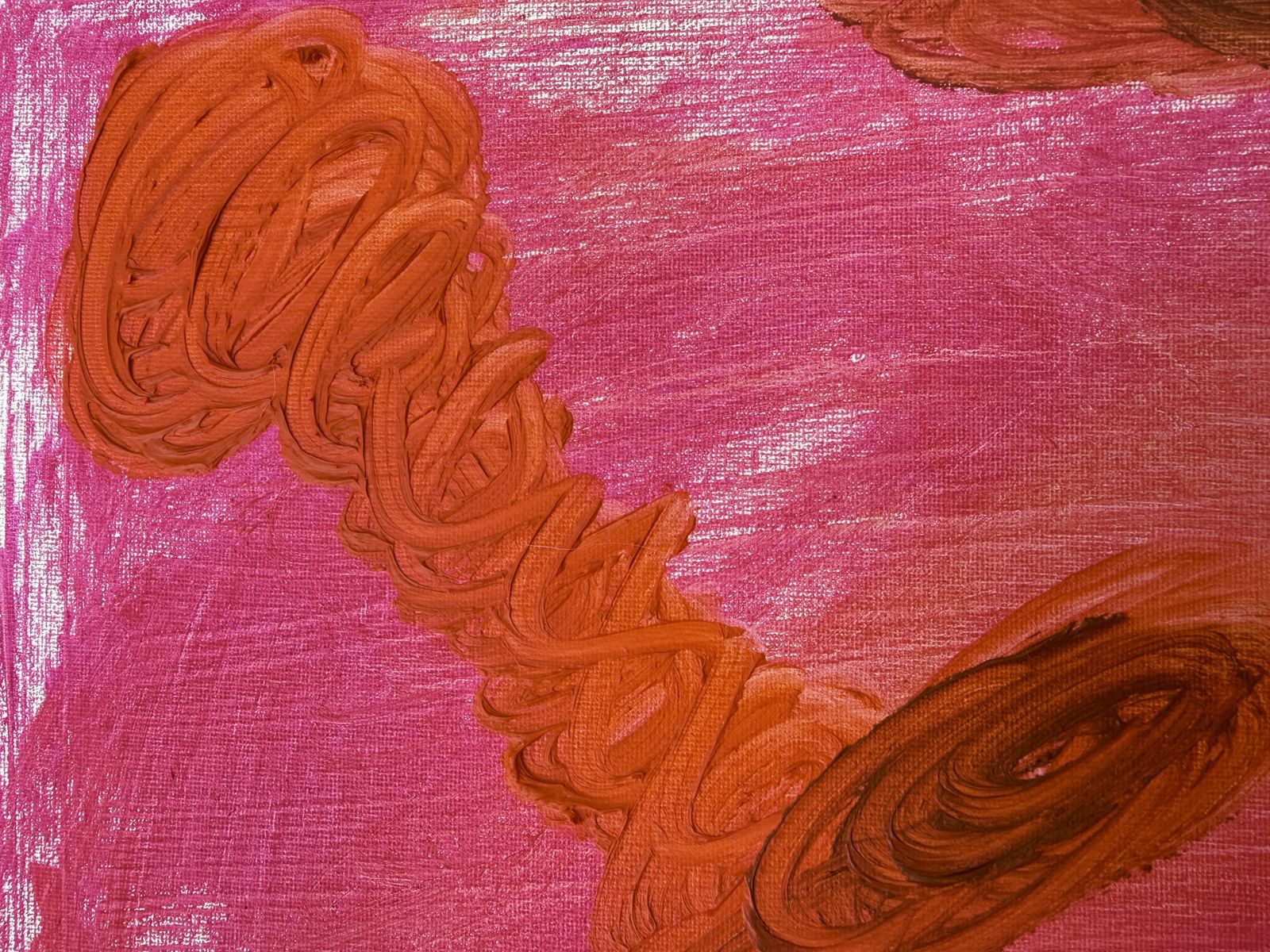 Dios Y Medio More To The Right, Contemporary Erotic Abstract Oil Painting Sitges 2026 photo for sale