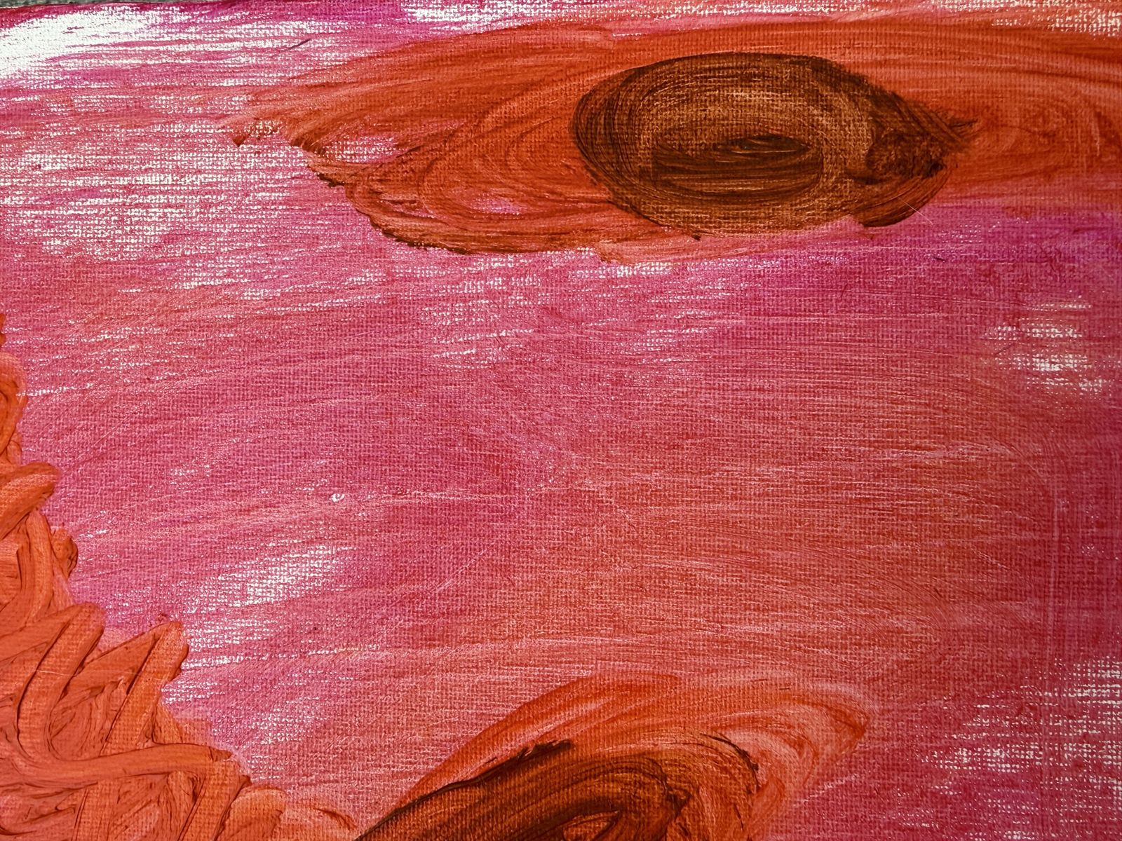 Dios Y Medio More To The Right, Contemporary Erotic Abstract Oil Painting Sitges 2026 photo Kunst