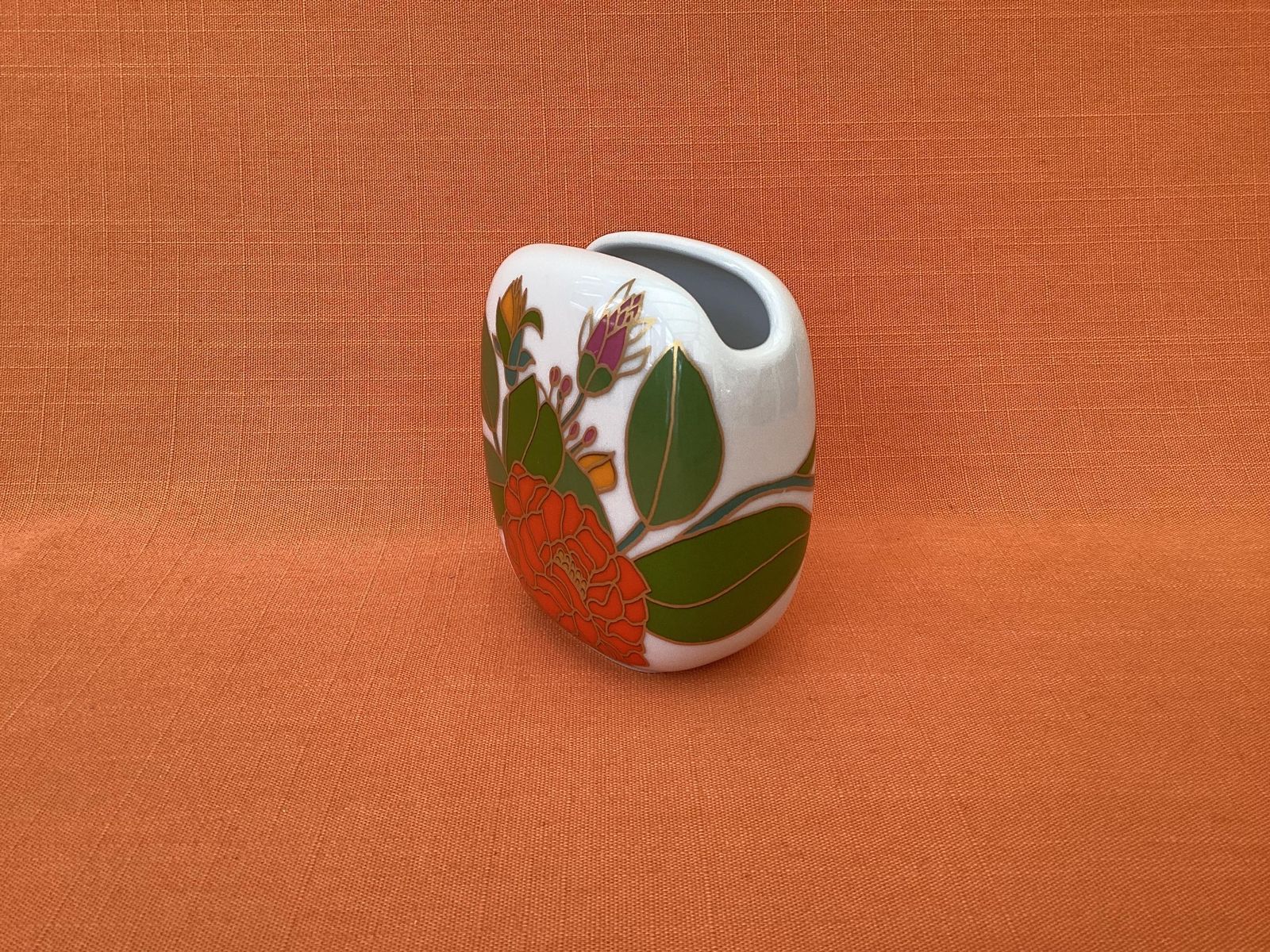Rosenthal 100 Jahre vaas uit de Studio Linie collectie door W Bauer, verzamelbaar Rosenthal porselein photo Woonaccessoires