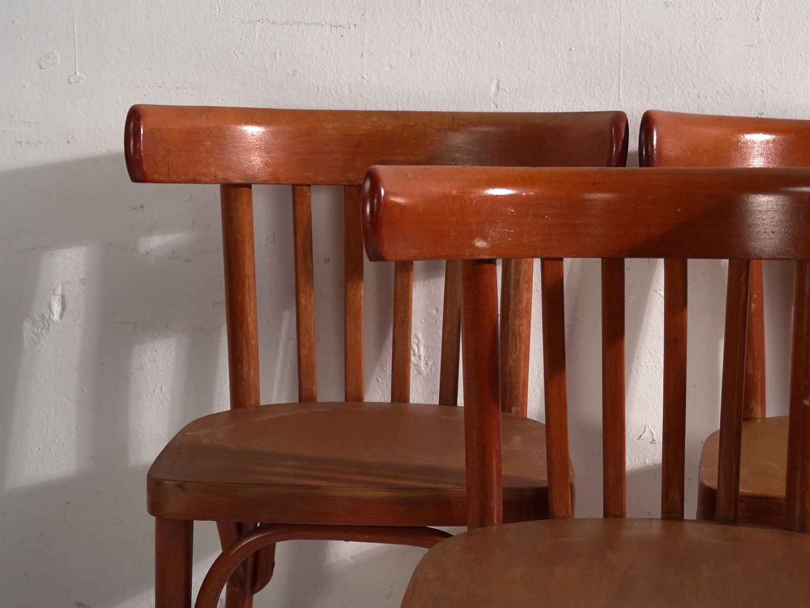 Mobilier Chaises d'époque de style Thonet en bois courbé - Europe centrale, vers 1930 - lot de 4 pièces n° 7 photo