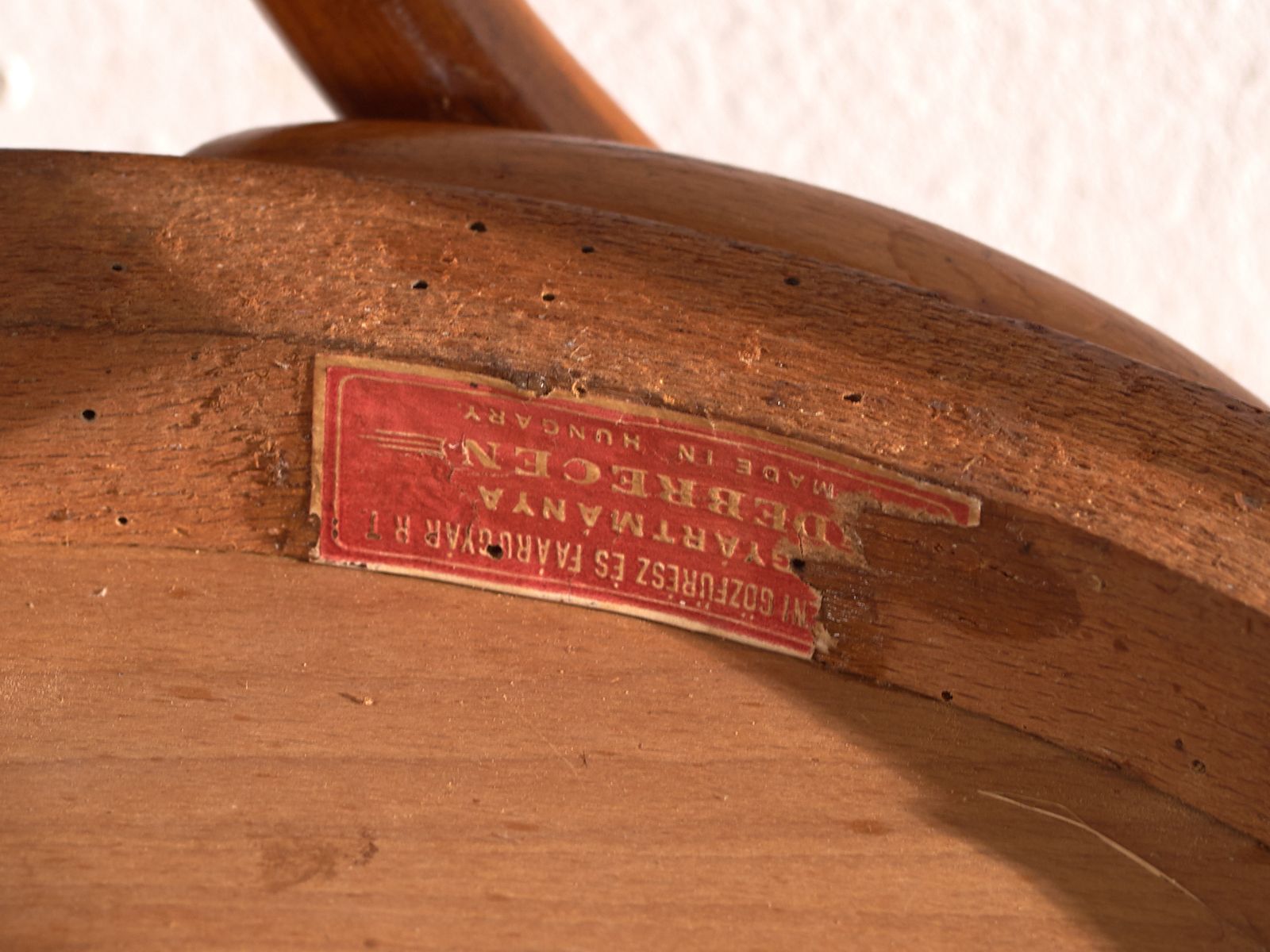 Chaises d'époque de style Thonet en bois courbé - Hongrie, vers 1960 #8 photo furniture