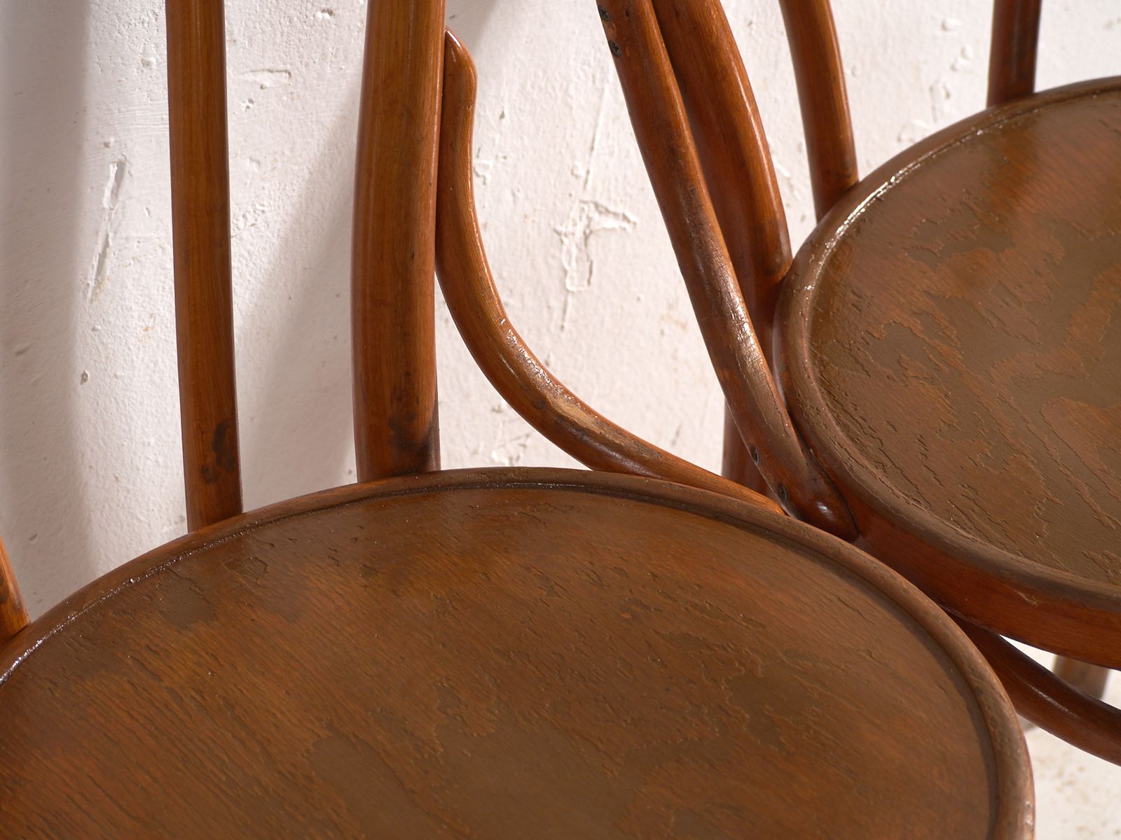 Antique Chairs In Bentwood – Central Europe, Circa 1930 #2 photo vintage